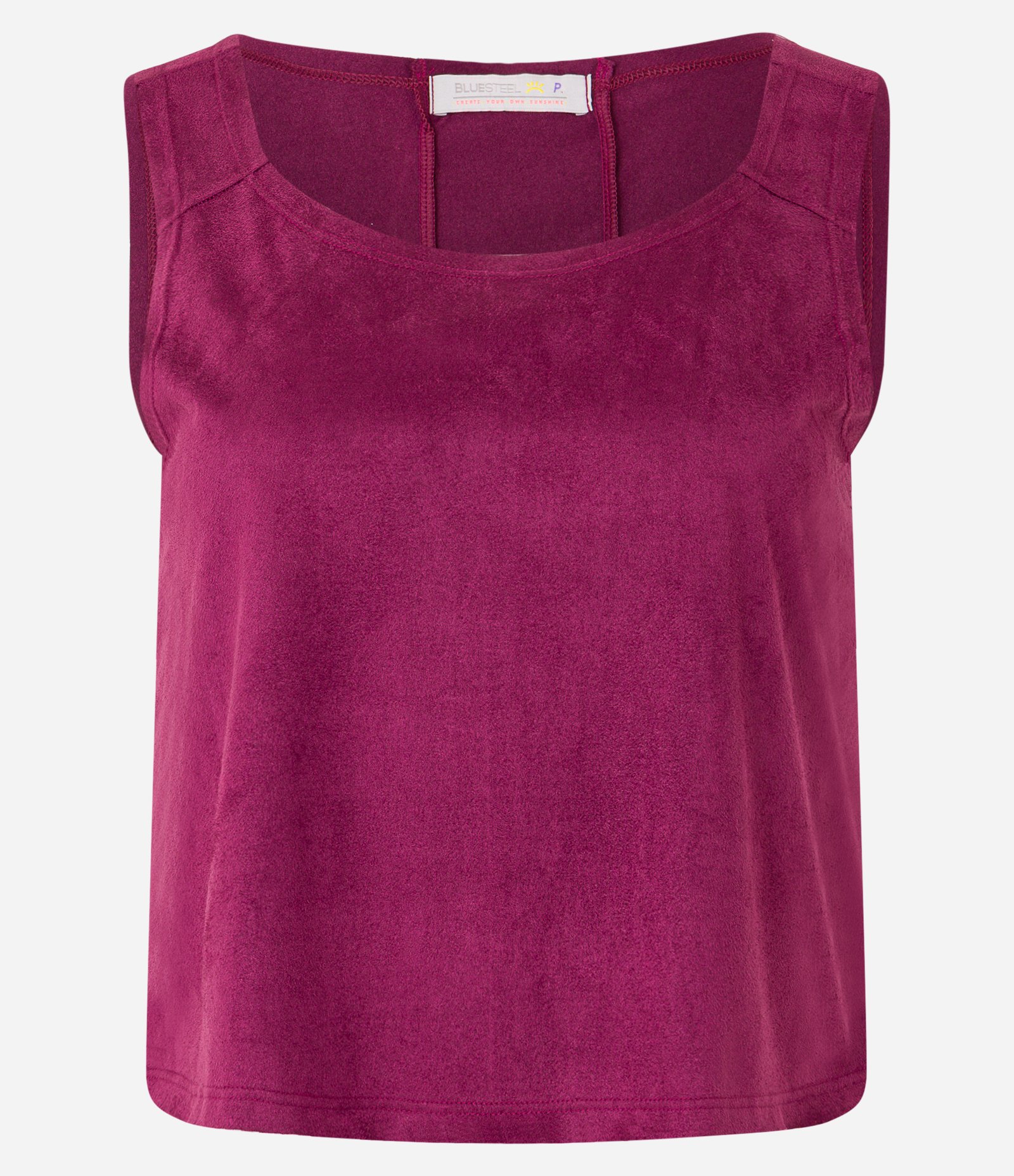 Blusa Regata com Decote Redondo e Alça Larga 5