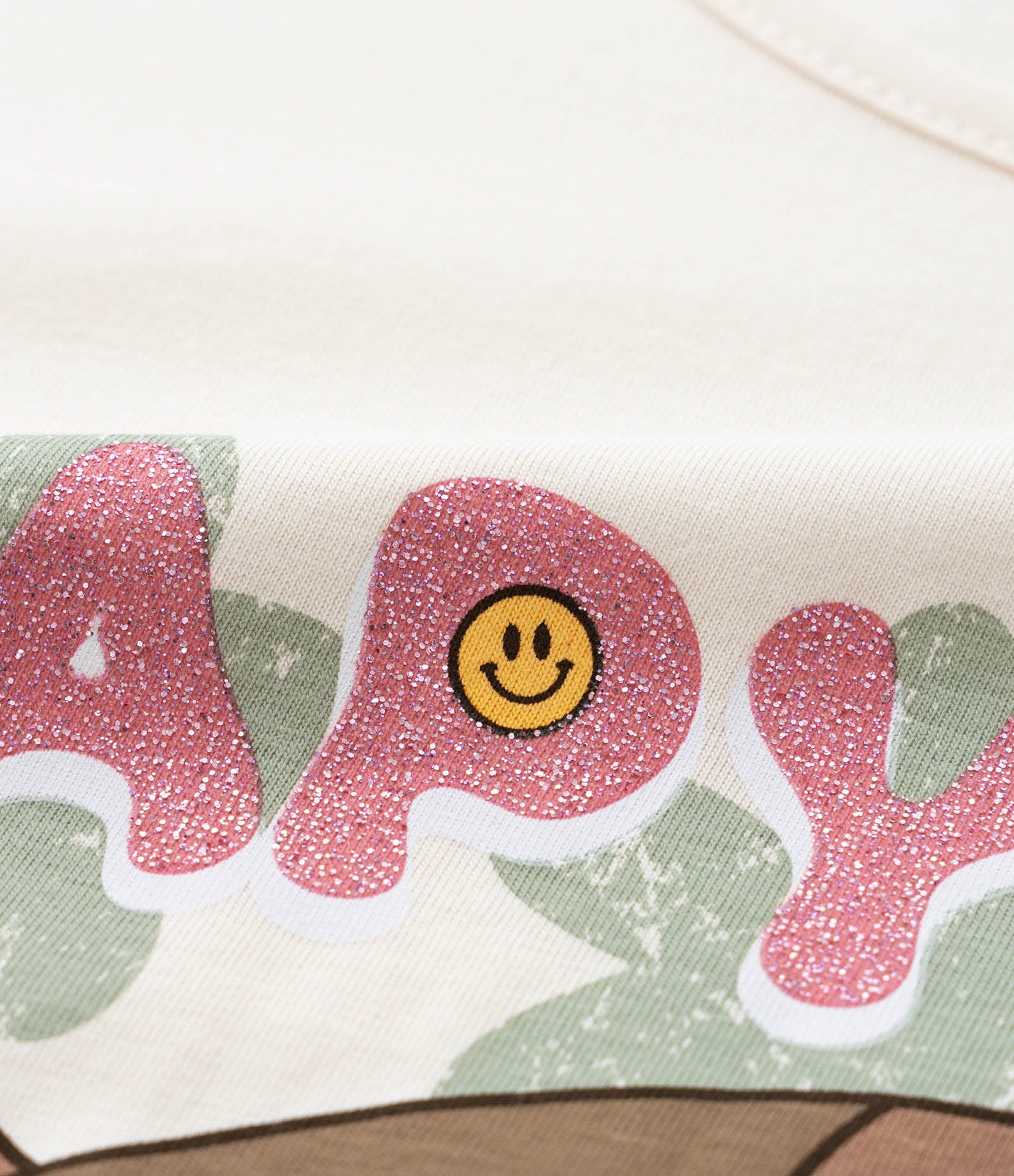 Camiseta Infantil com Estampa de Capivara - Tam 5 a 14 anos Bege 4