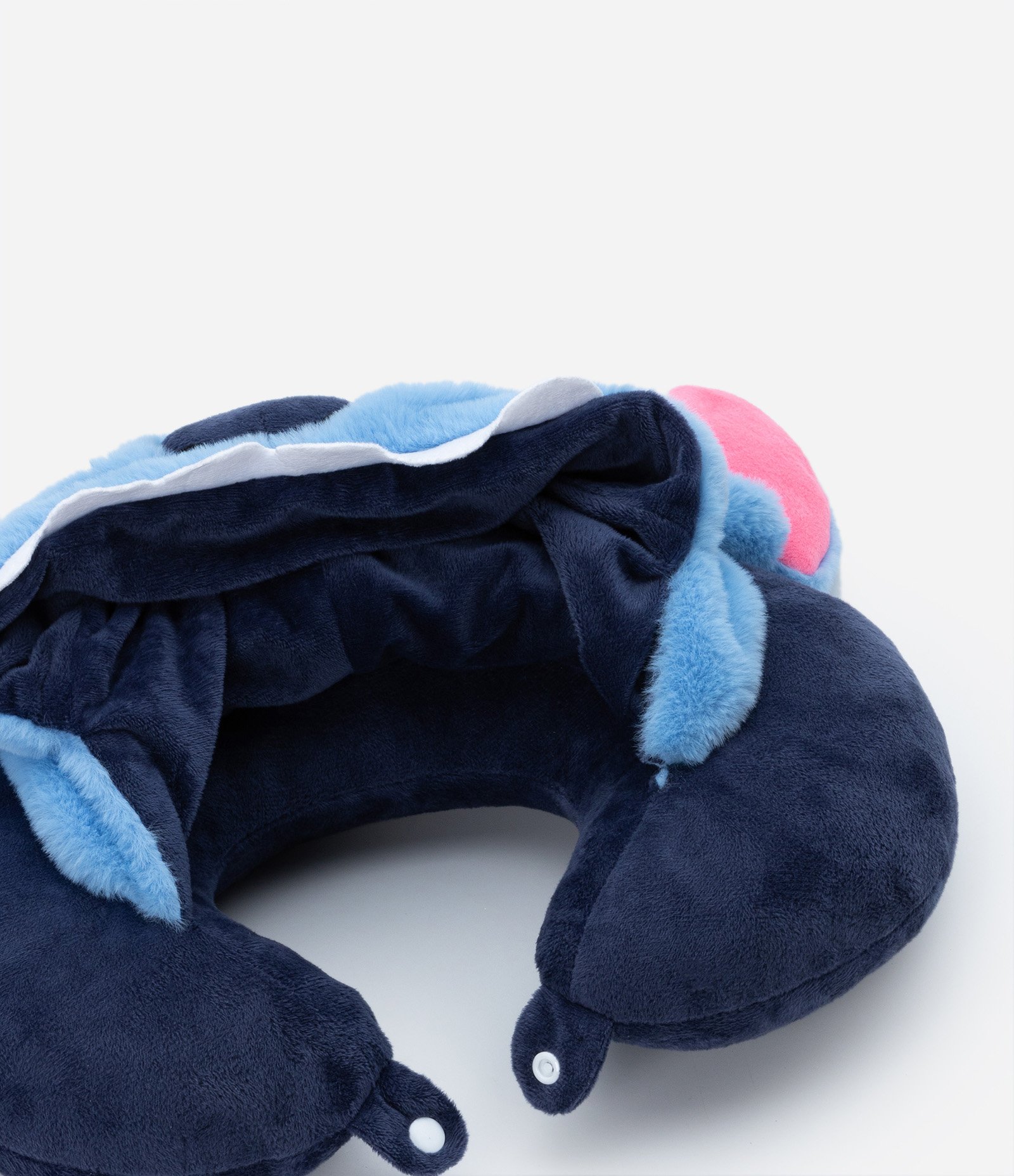 Travesseiro Infantil de Viagem com Carinha do Stitch Azul 4