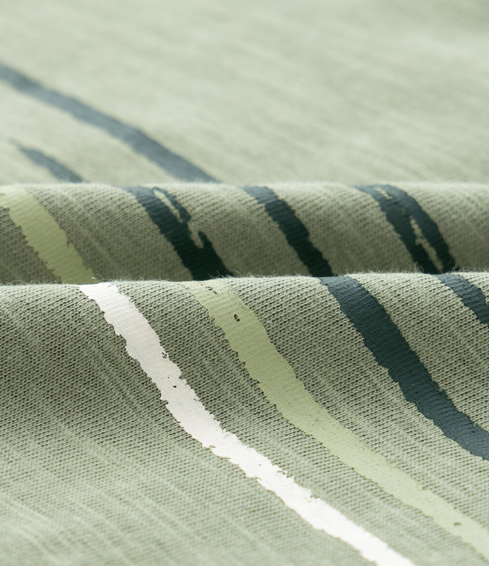 Camiseta Infantil com Listras no Peito - Tam 1 a 5 Anos Verde 3