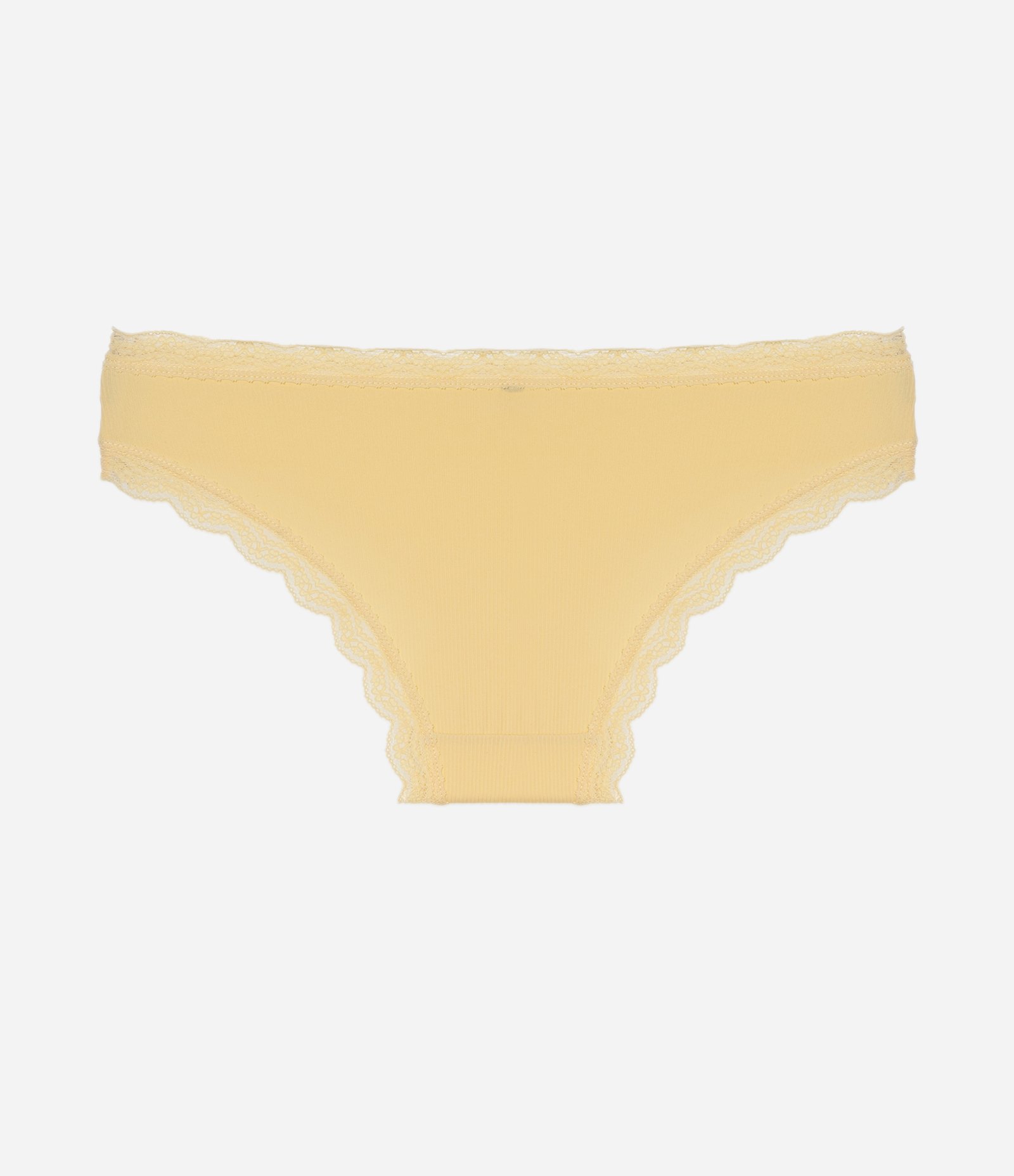 Calcinha Biquíni em Poliamida com Detalhes em Renda 5