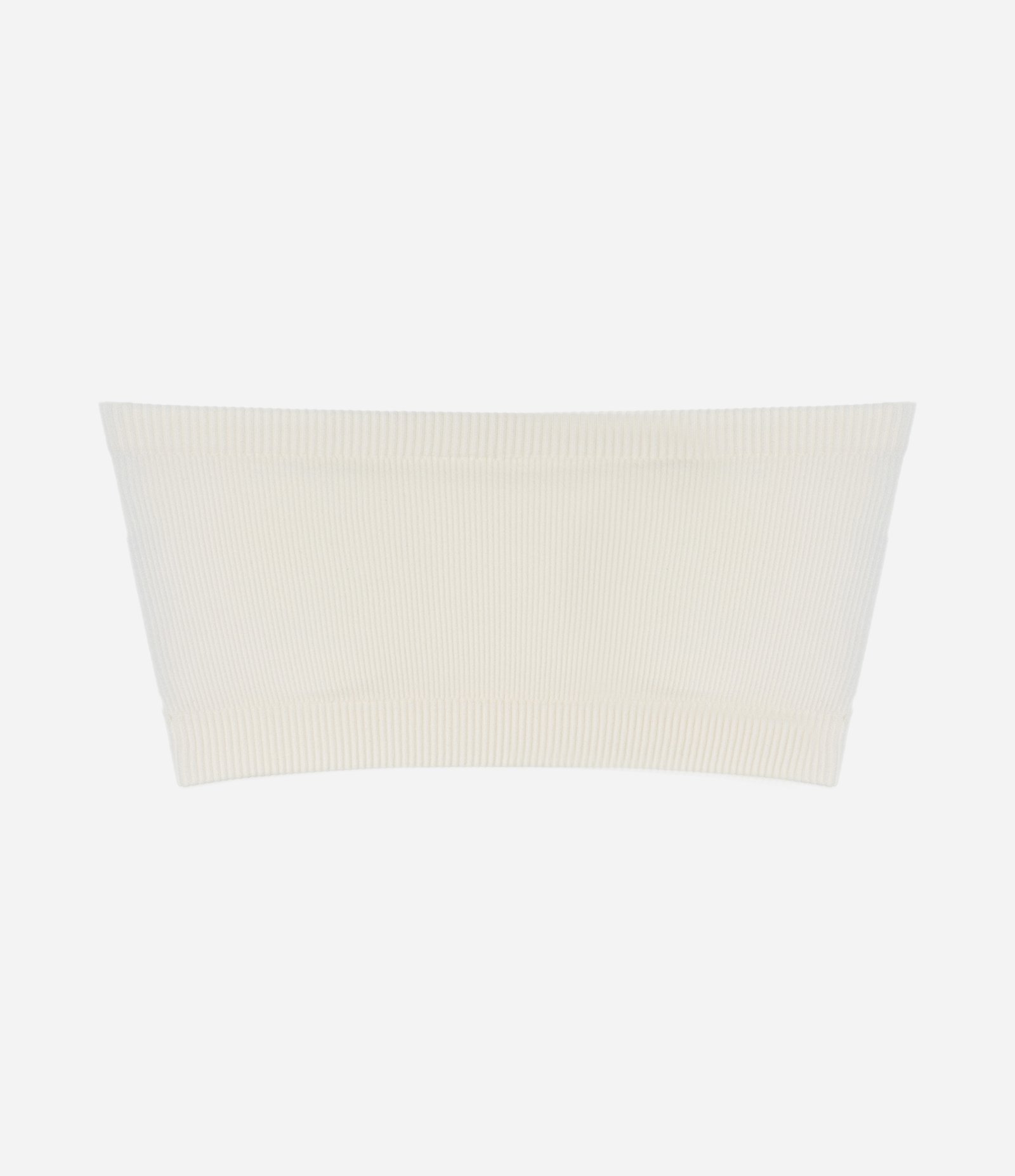 Sutiã Top com Bojo Removivel Seamless Textura Canelada Branco Neve 5