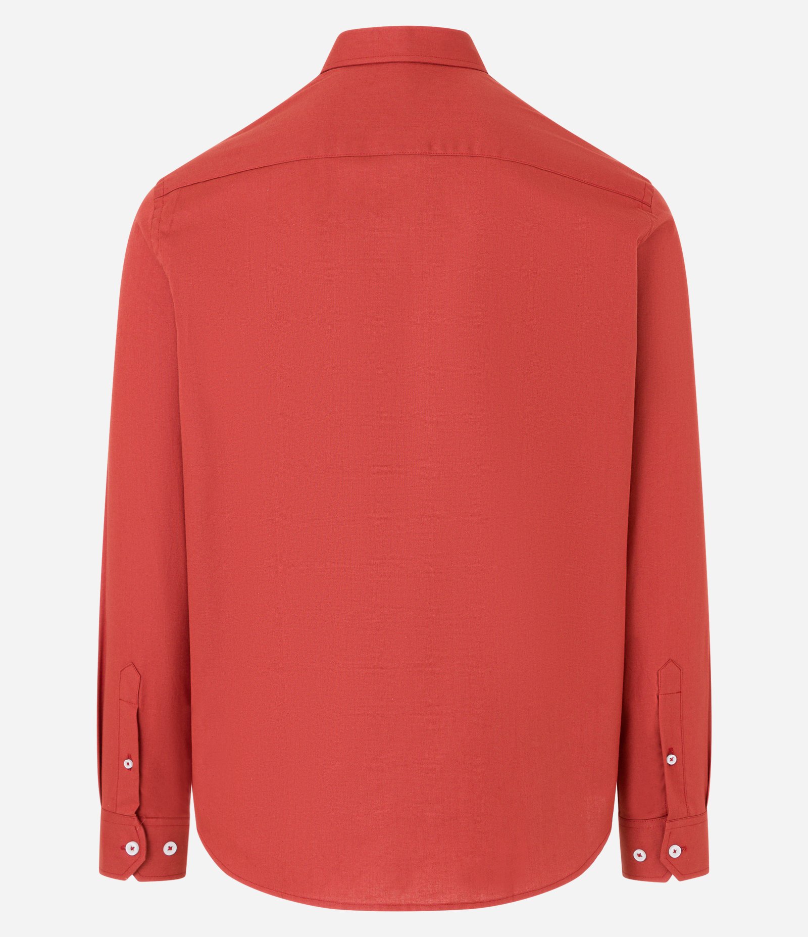 Camisa em Oxford com Abotoamento Frontal Vermelho 6