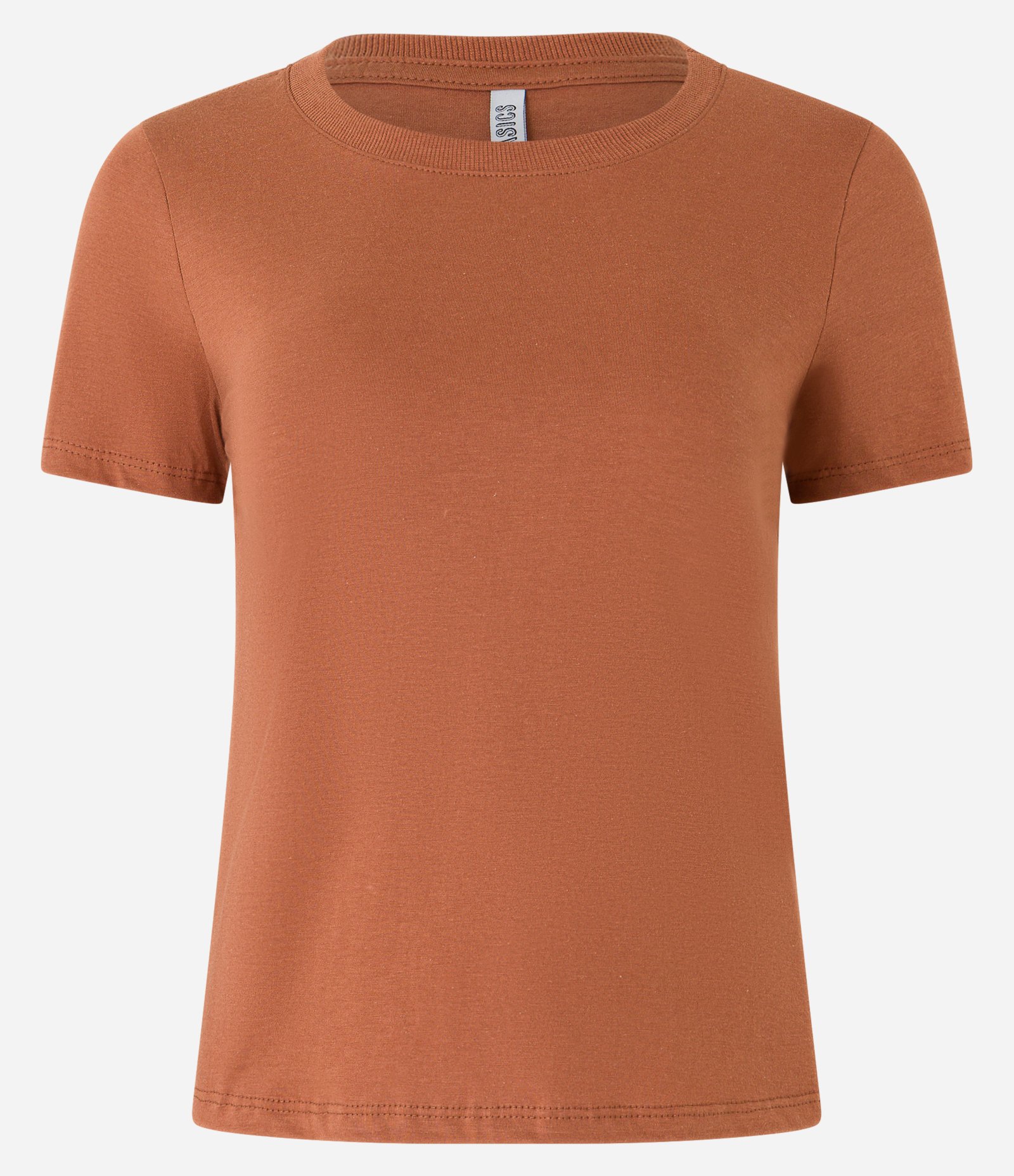 Camiseta Regular Básica em Algodão 5