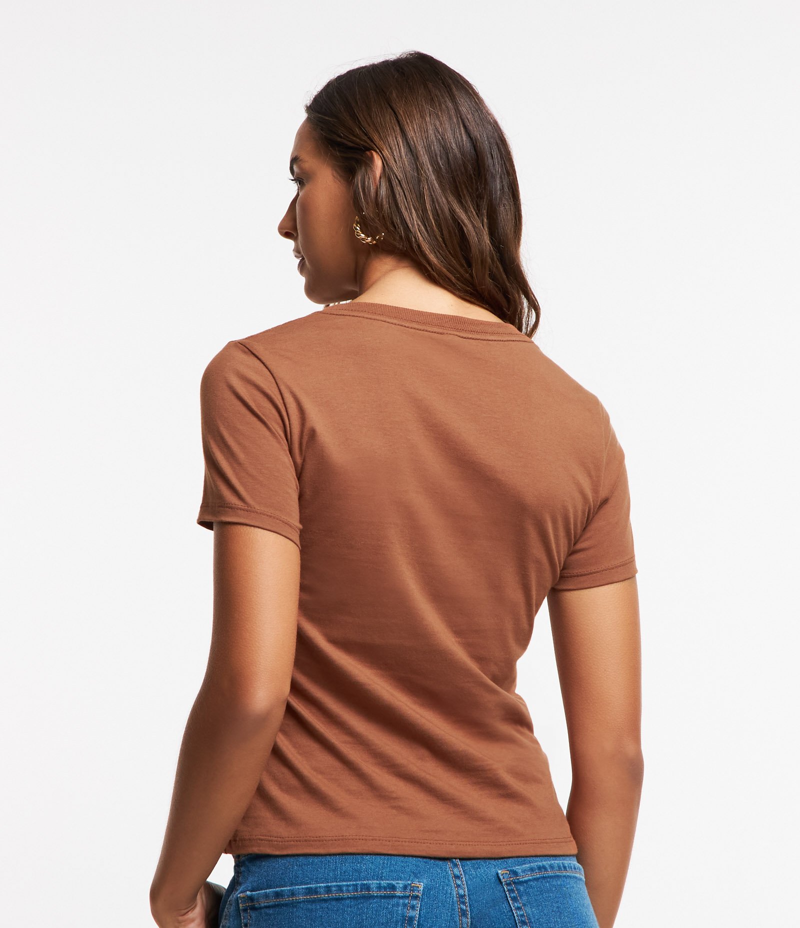 Camiseta Regular Básica em Algodão 3