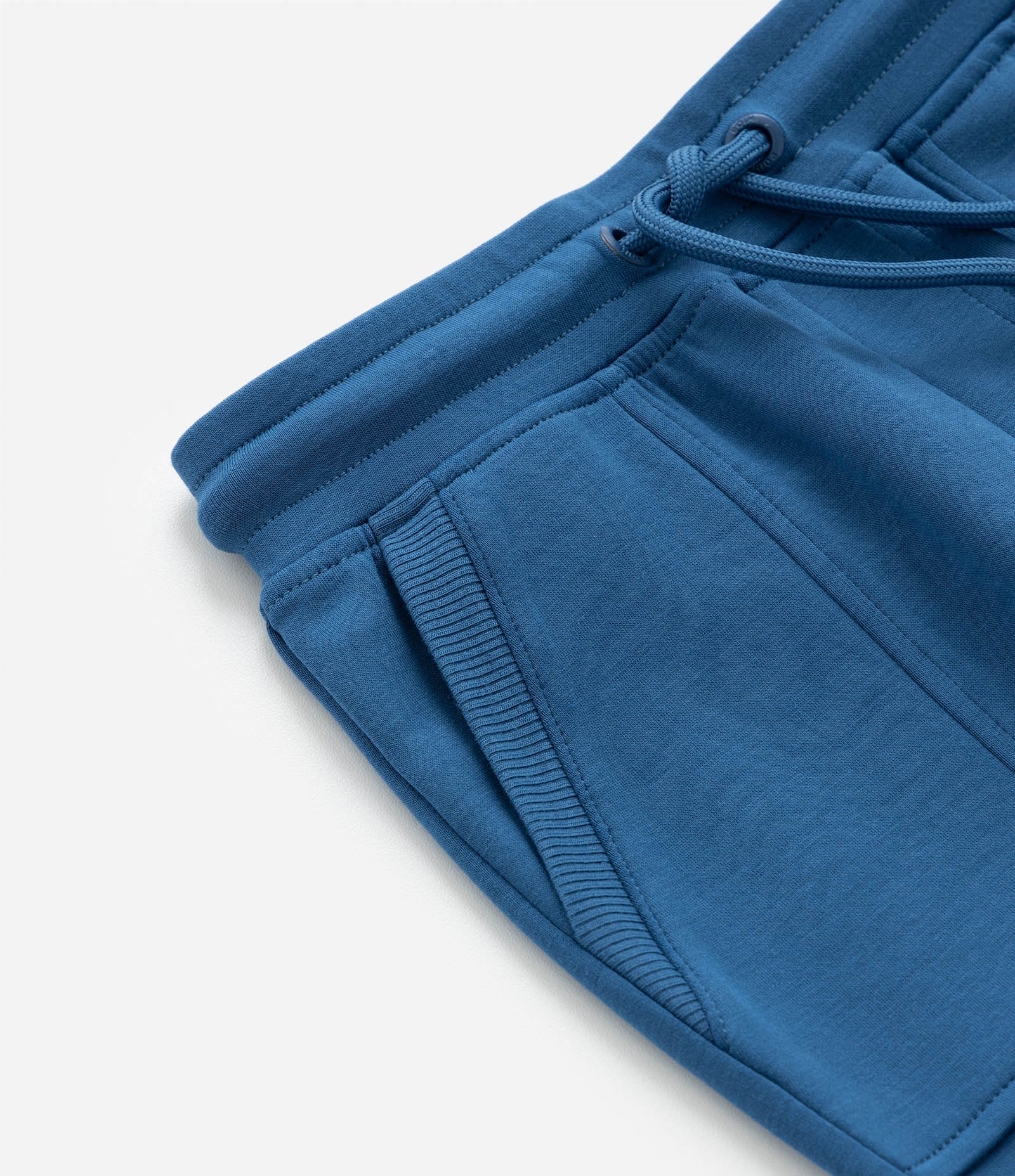 Calça Infantil em Modal com Recortes e Bolsos - Tam 1 a 6 Anos Azul 5