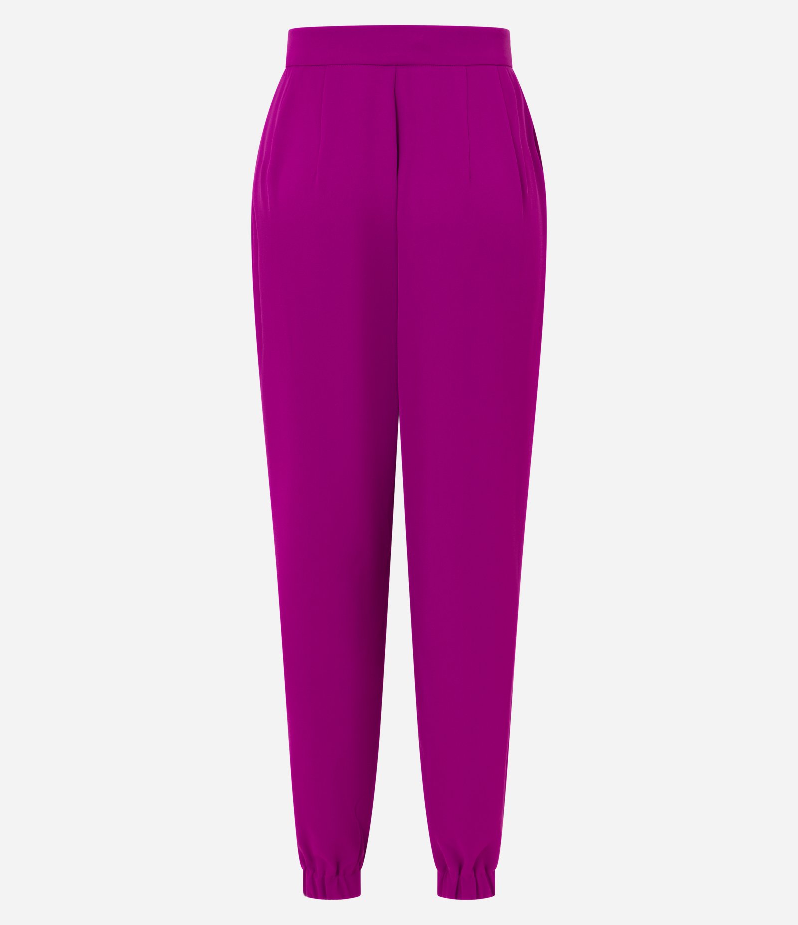 Calça Jogger em Crepe com Pregas 6