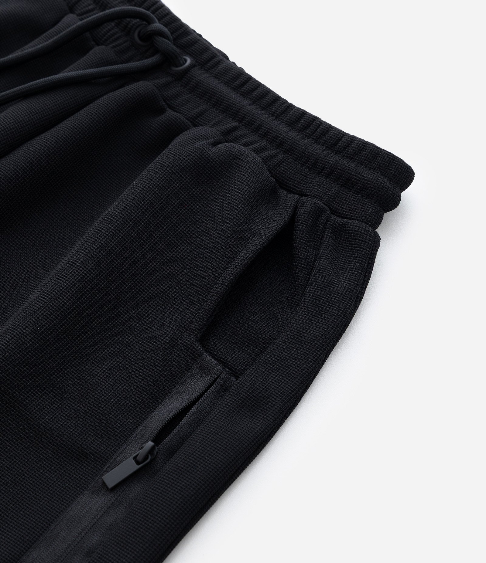 Calça Infantil em Moletom com Bolso com Zíper - Tam 5 a 14 Anos Preto 6