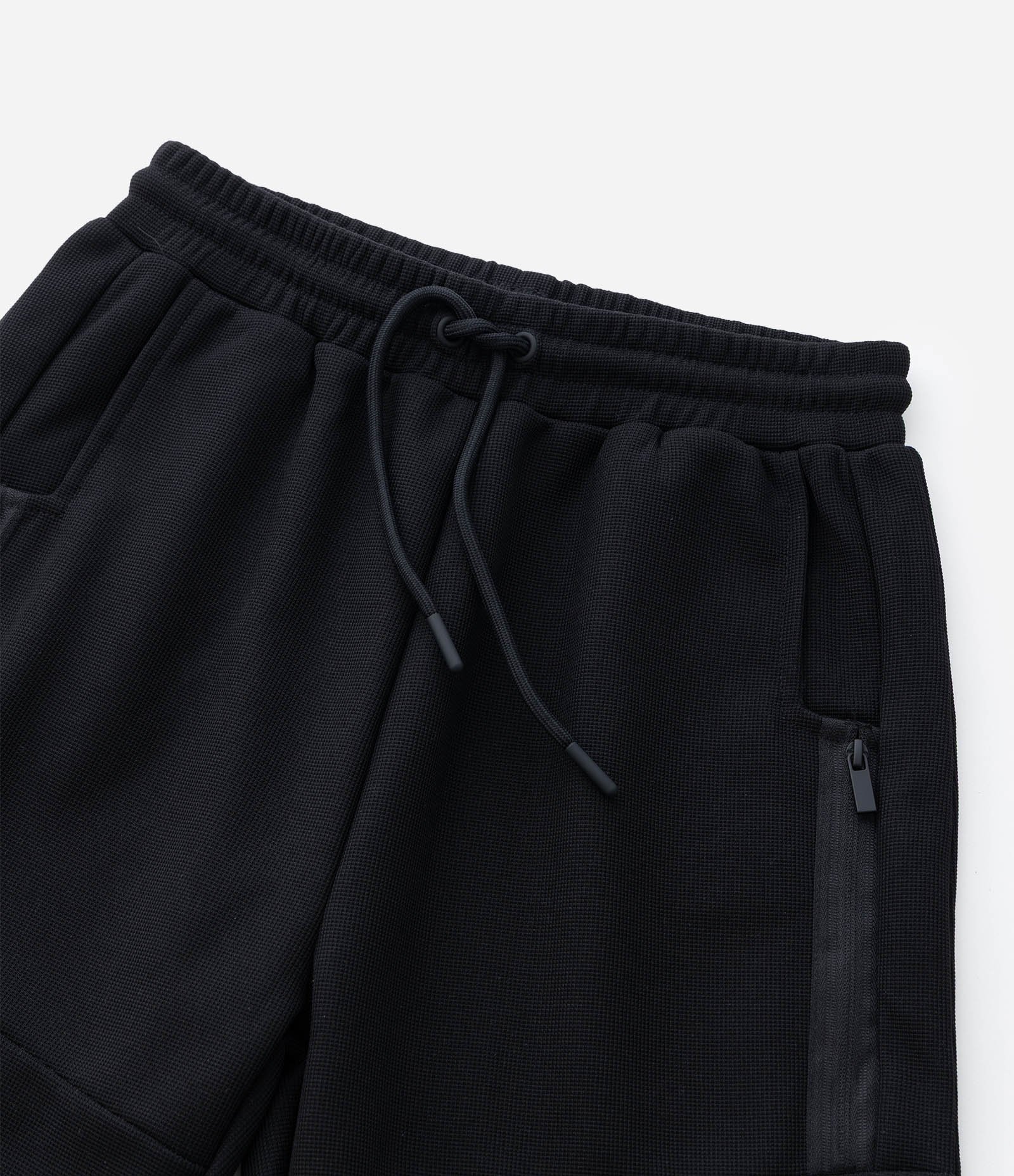 Calça Infantil em Moletom com Bolso com Zíper - Tam 5 a 14 Anos Preto 7