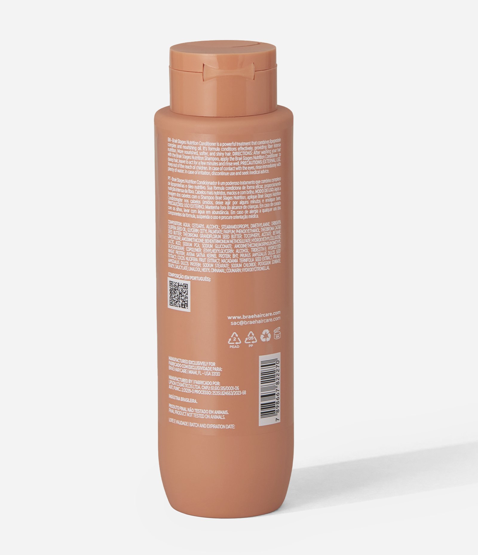 Condicionador Capilar Nutrição Braé Stages 250ml 2