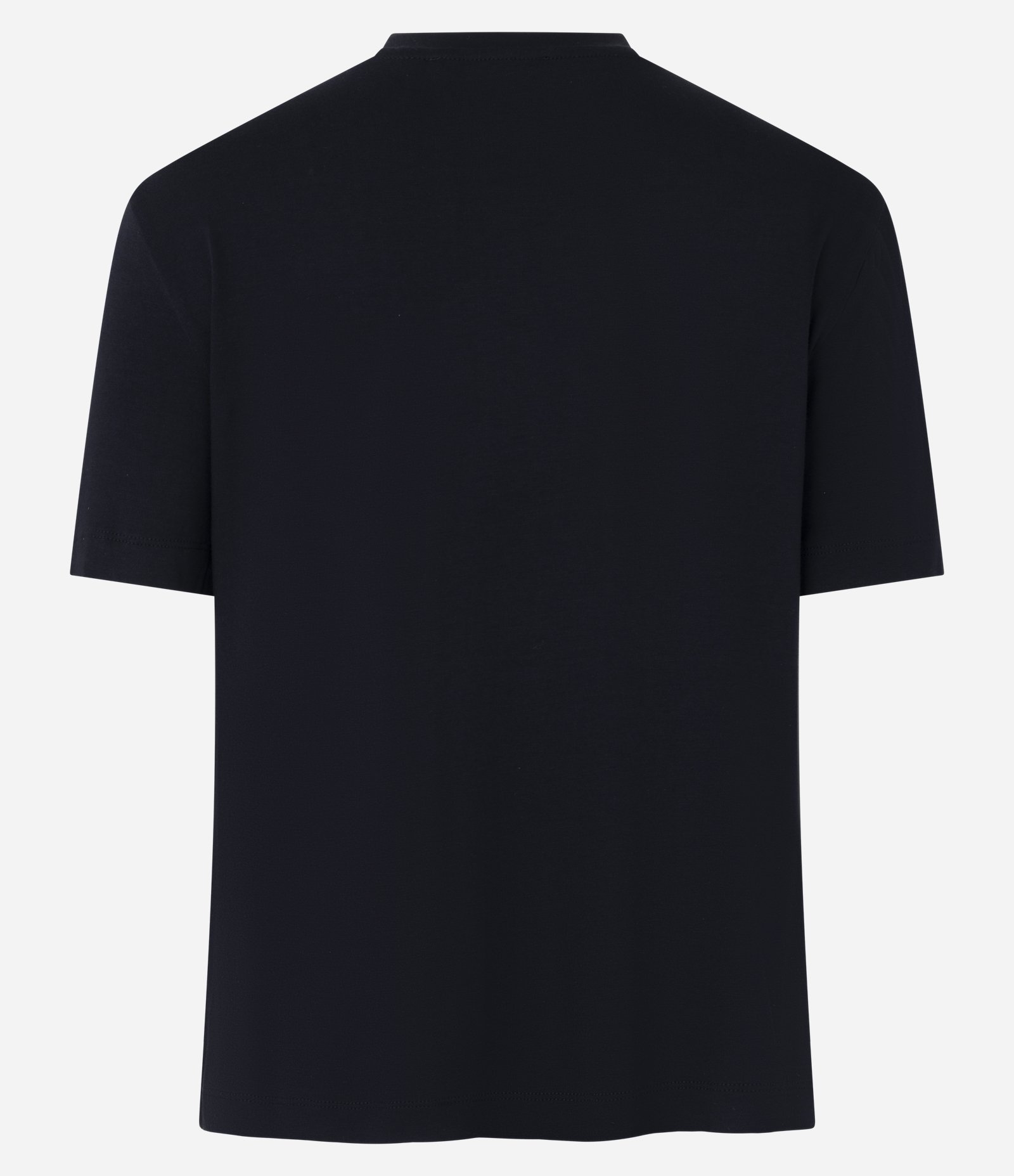 Blusa em Viscose com Brilho Floral na Gola Preto 6