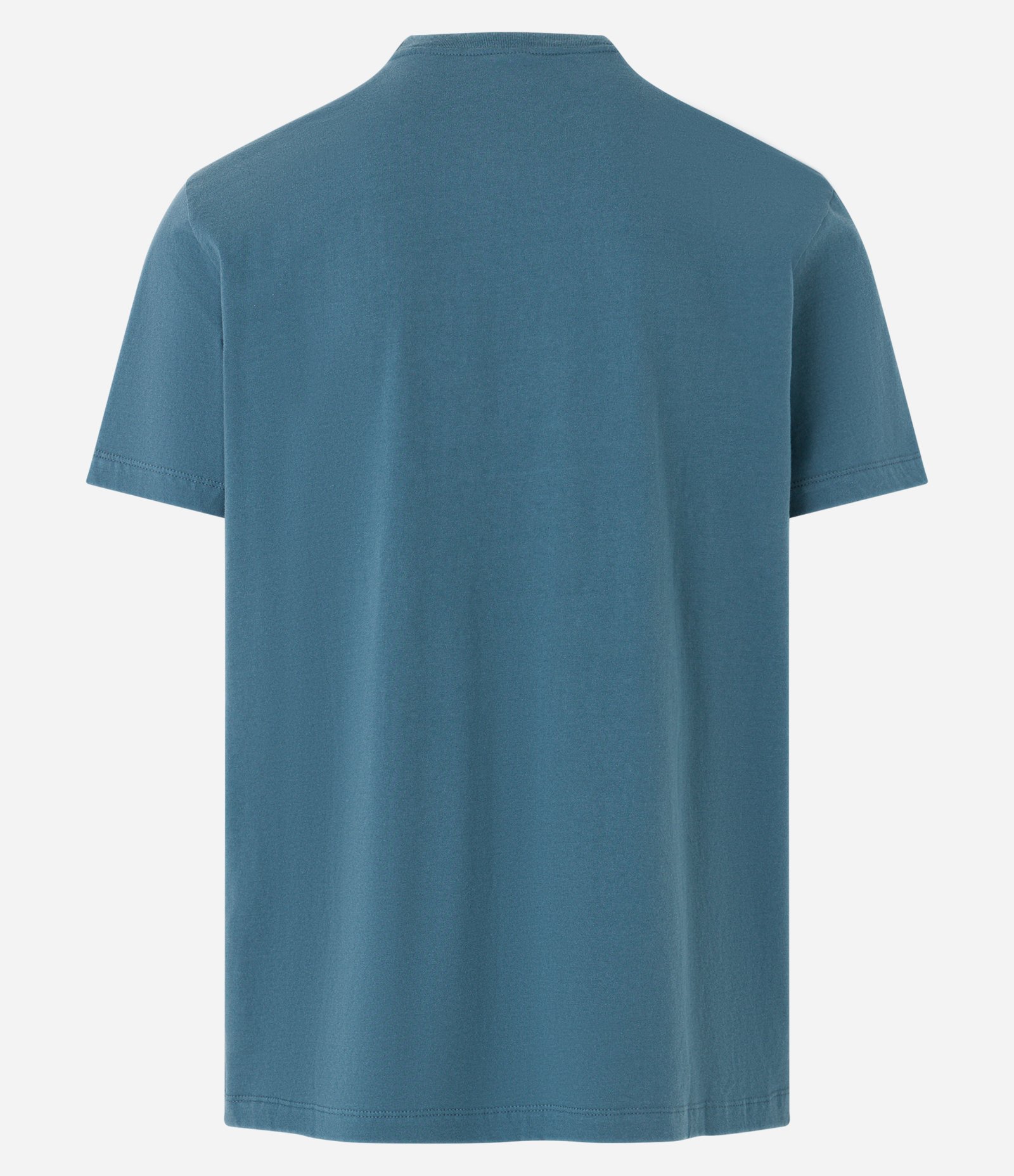 Camiseta em Algodão com Estampa Brasão Fender Azul 5