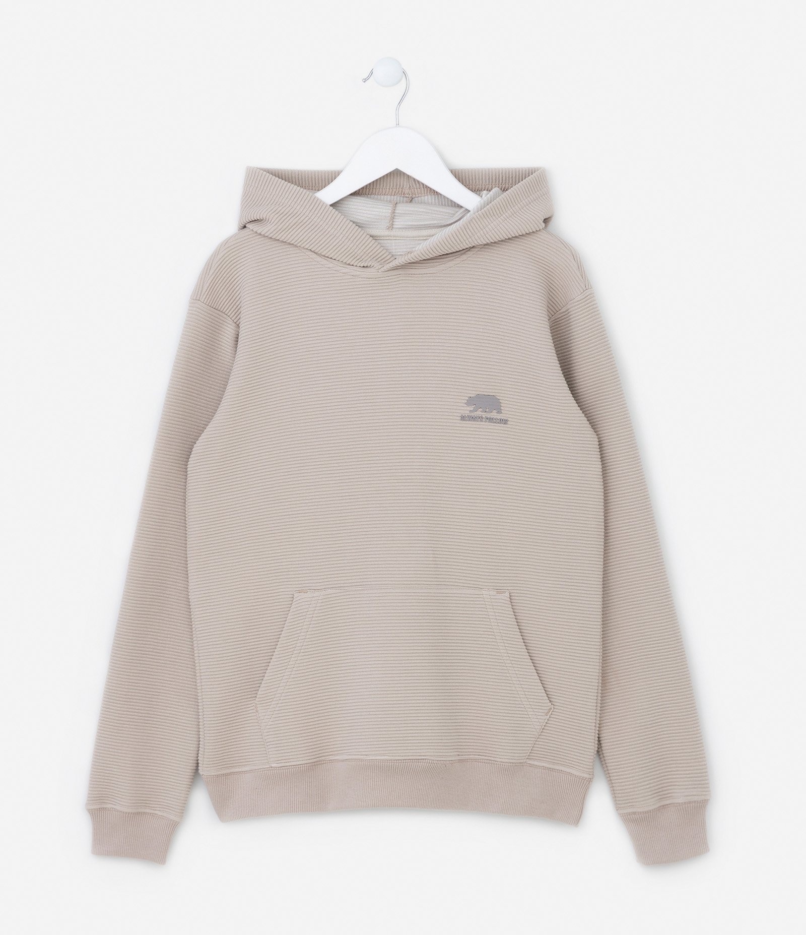 Blusão Infantil Texturizado com Capuz - Tam 5 a 14 Anos 1