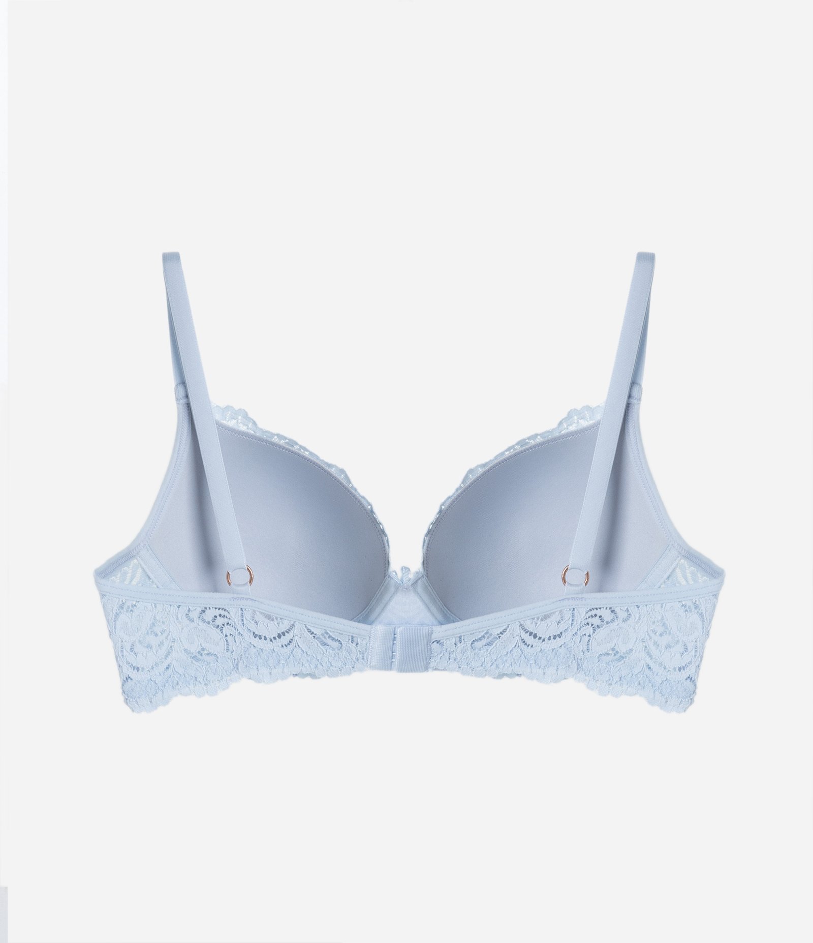 Sutiã Base em Renda Rústica com Bojo Oco 6