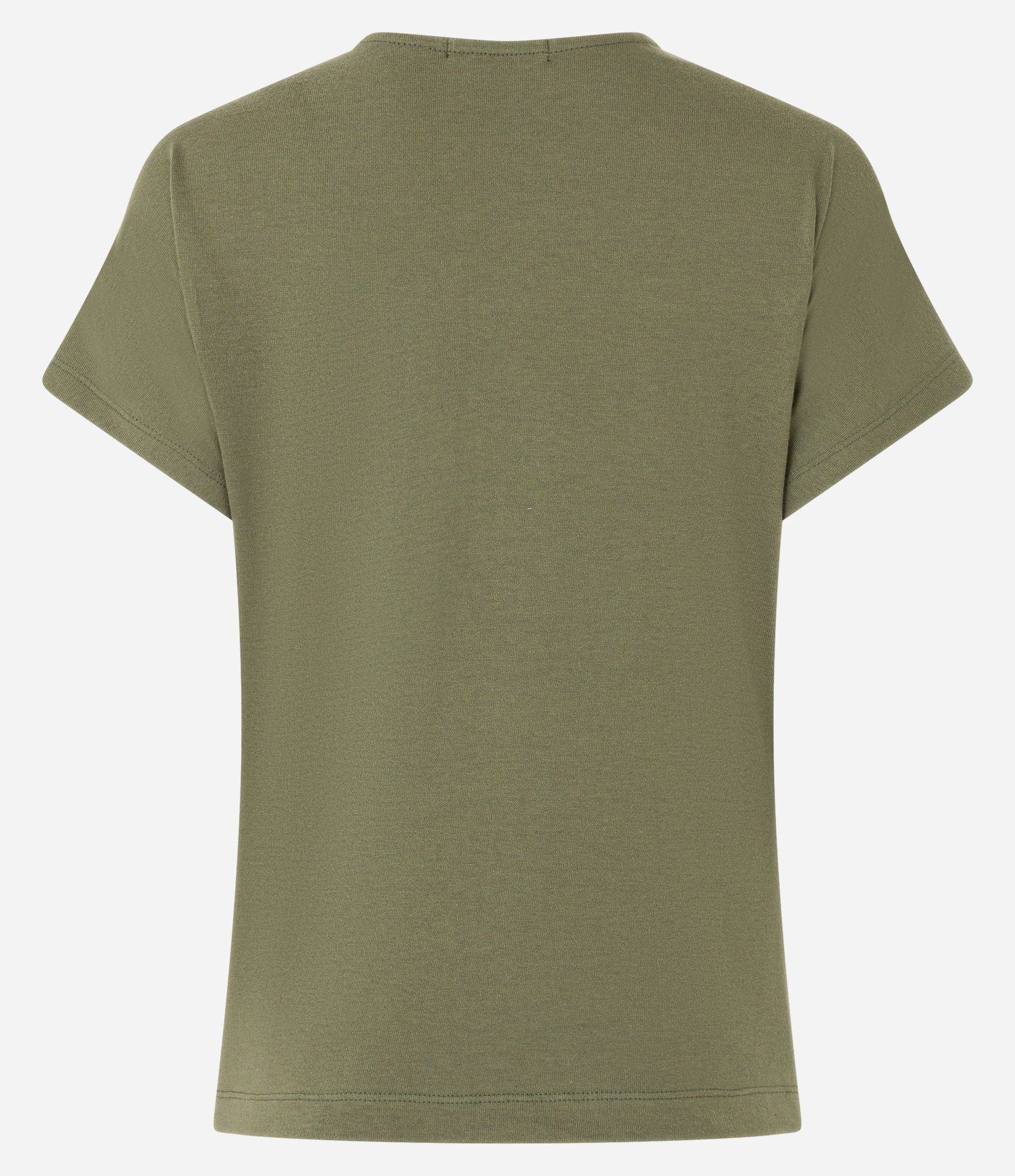 Blusa Manga Curta em Malhão com Botões e Franzido Lateral 7