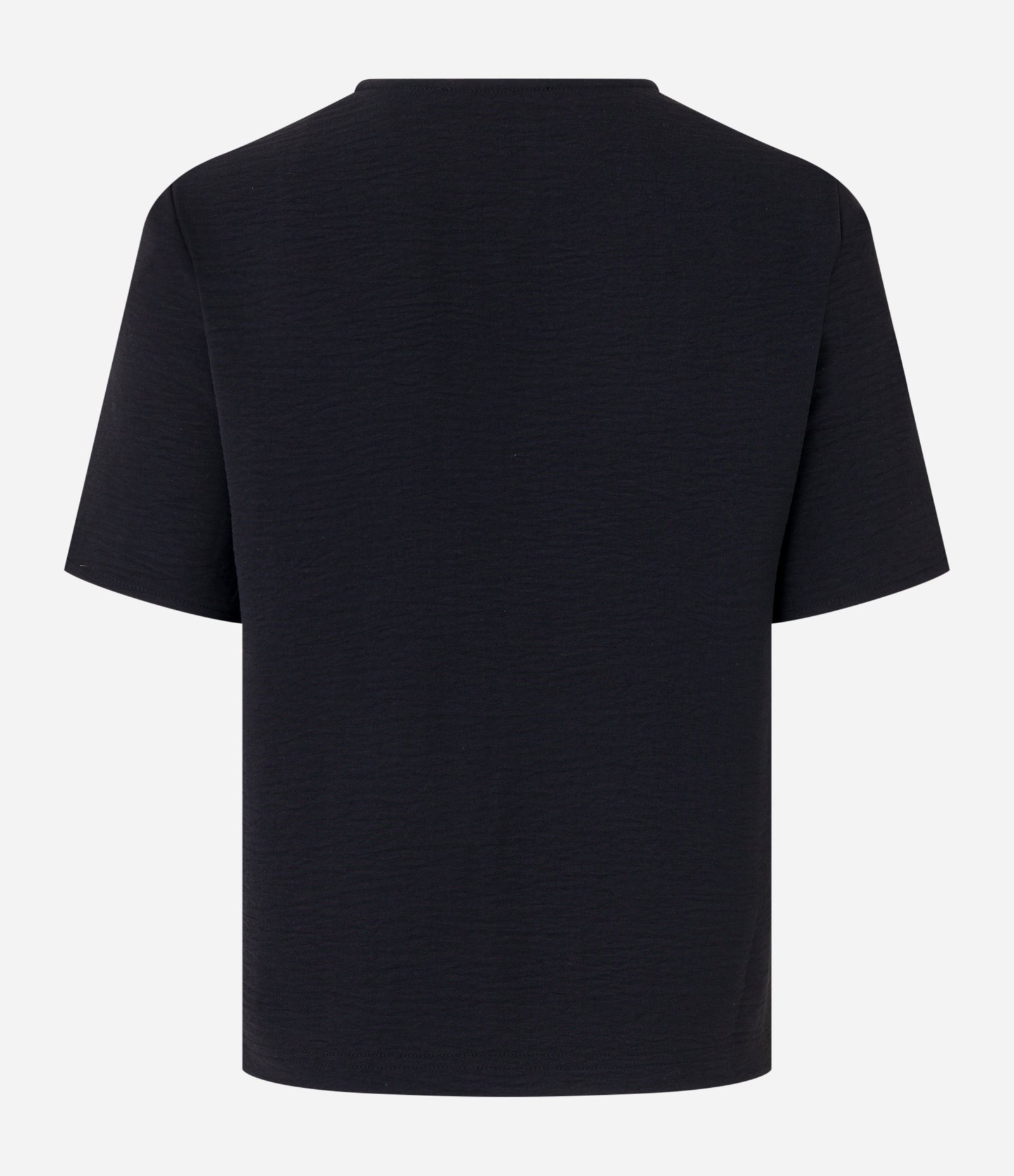 Blusa com Manga Tulipa e Efeito Airflow Preto 7