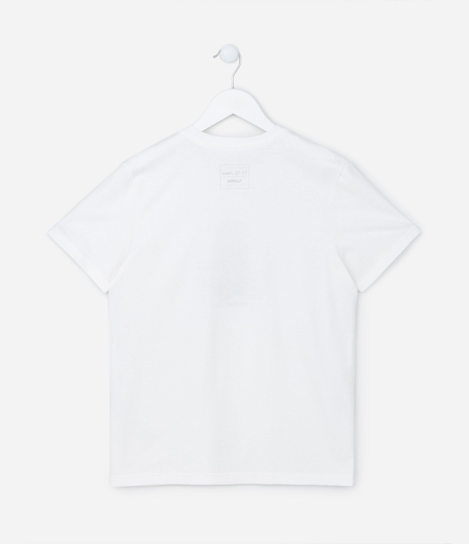 Camiseta Infantil com Estampa de Capivara Gamer - Tam 5 a 14 anos Branco 2