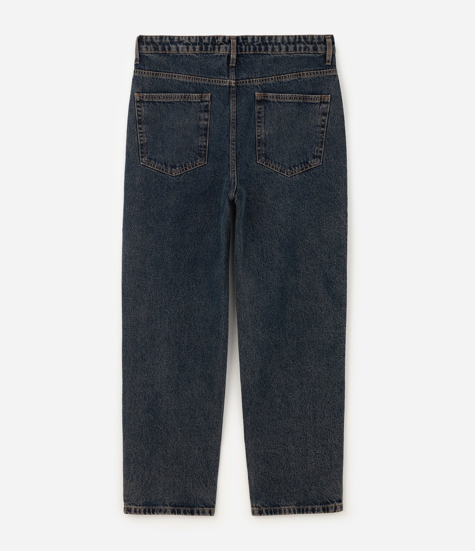 Calça Baggy em Jeans Vintage Azul 3