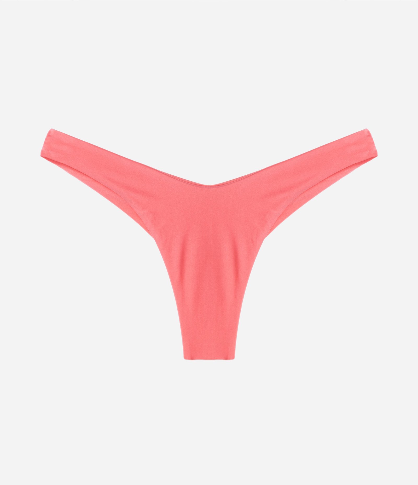 Biquíni Calcinha Asa Delta Empina Bumbum em Microfibra Laranja Coral 5