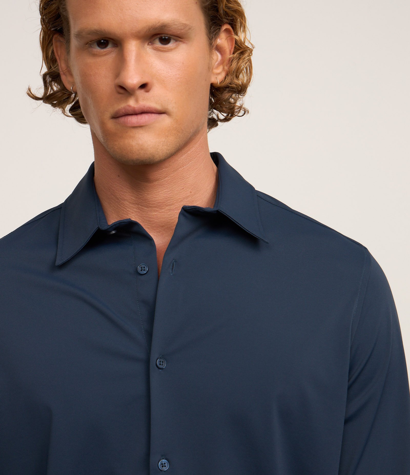 Camisa Performance em Poliamida Toque Gelado Azul 5