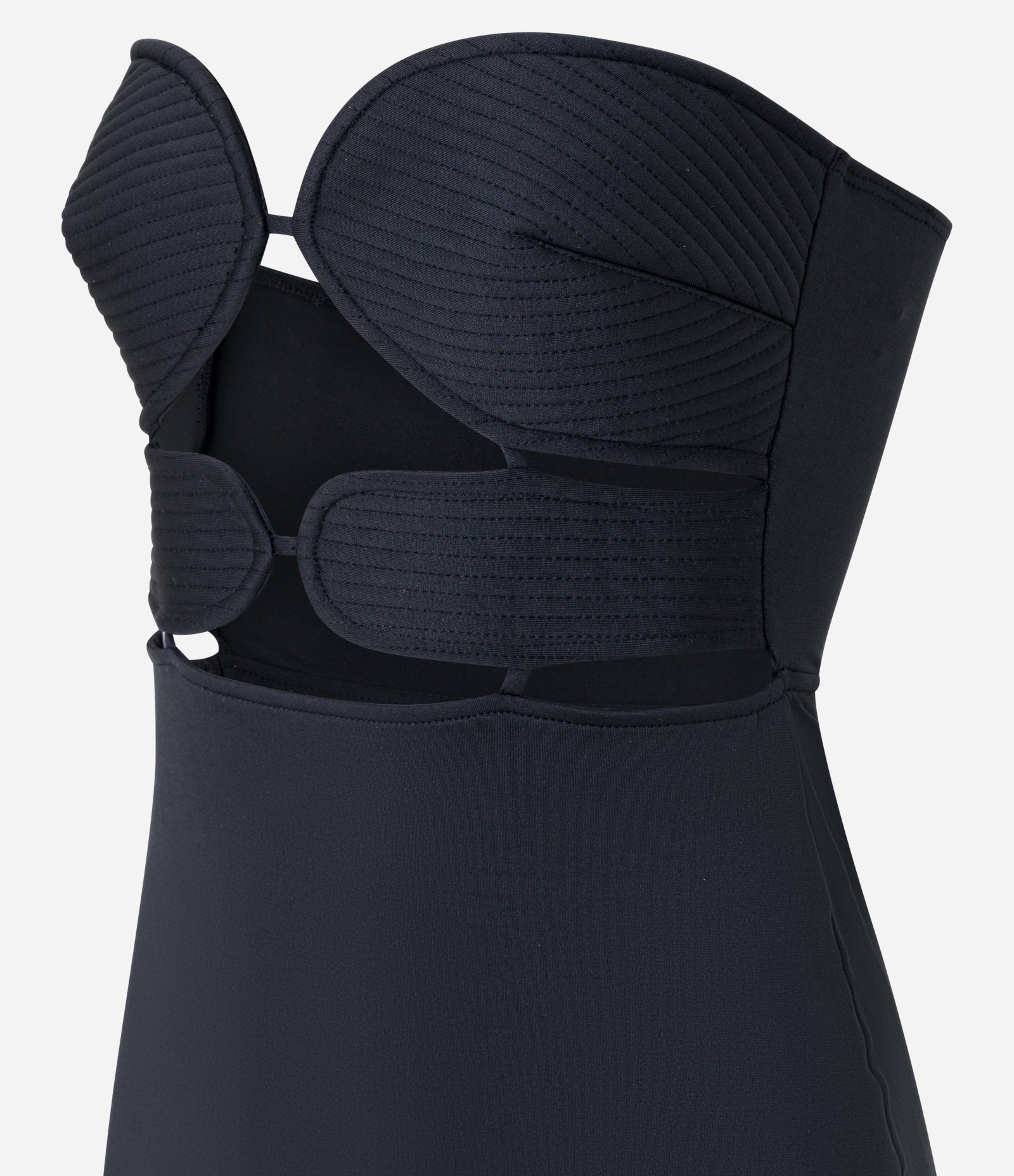 Vestido Midi Tomara que Caia com Busto Pespontado 6