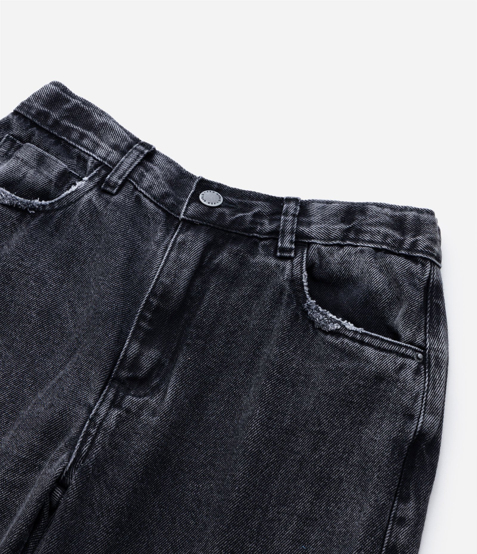 Calça Cargo Infantil em Sarja com Bolso Lateral - Tam 5 a 14 Anos Preto 7