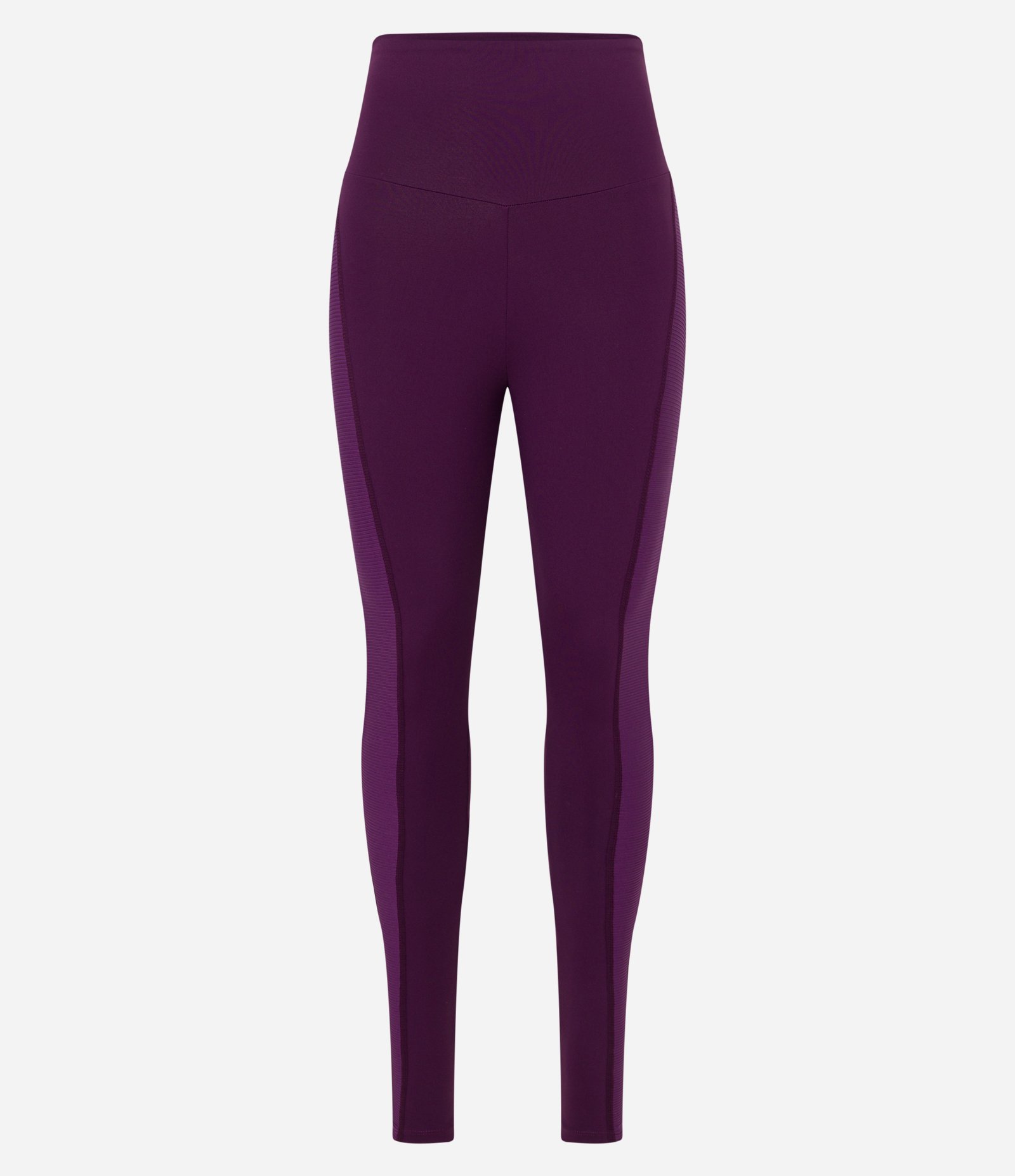Calça Legging Esportiva em Poliamida com Detalhe Texturizado Roxo 6