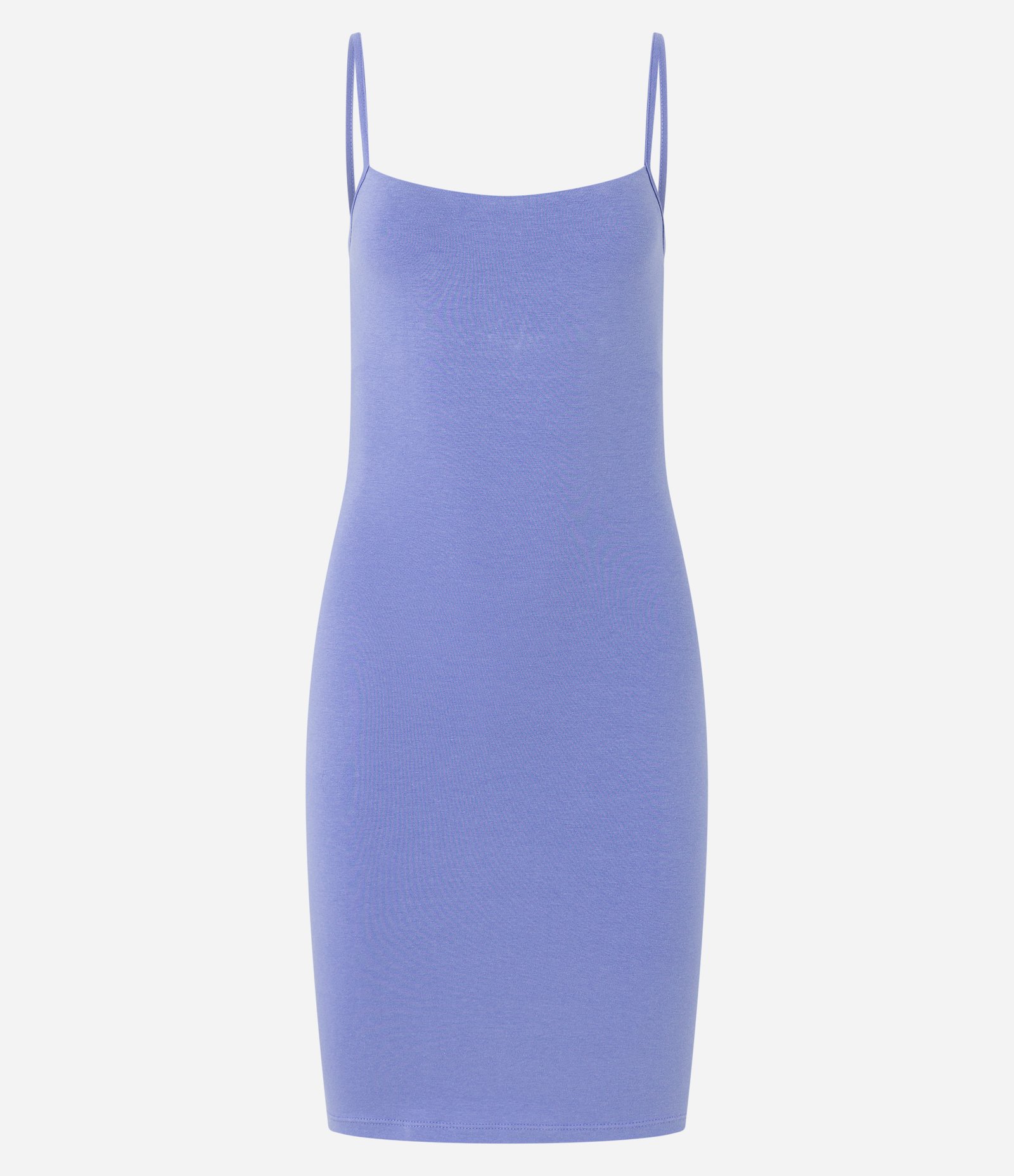 Vestido Curto em Cotton com Alças Finas Lilás 5