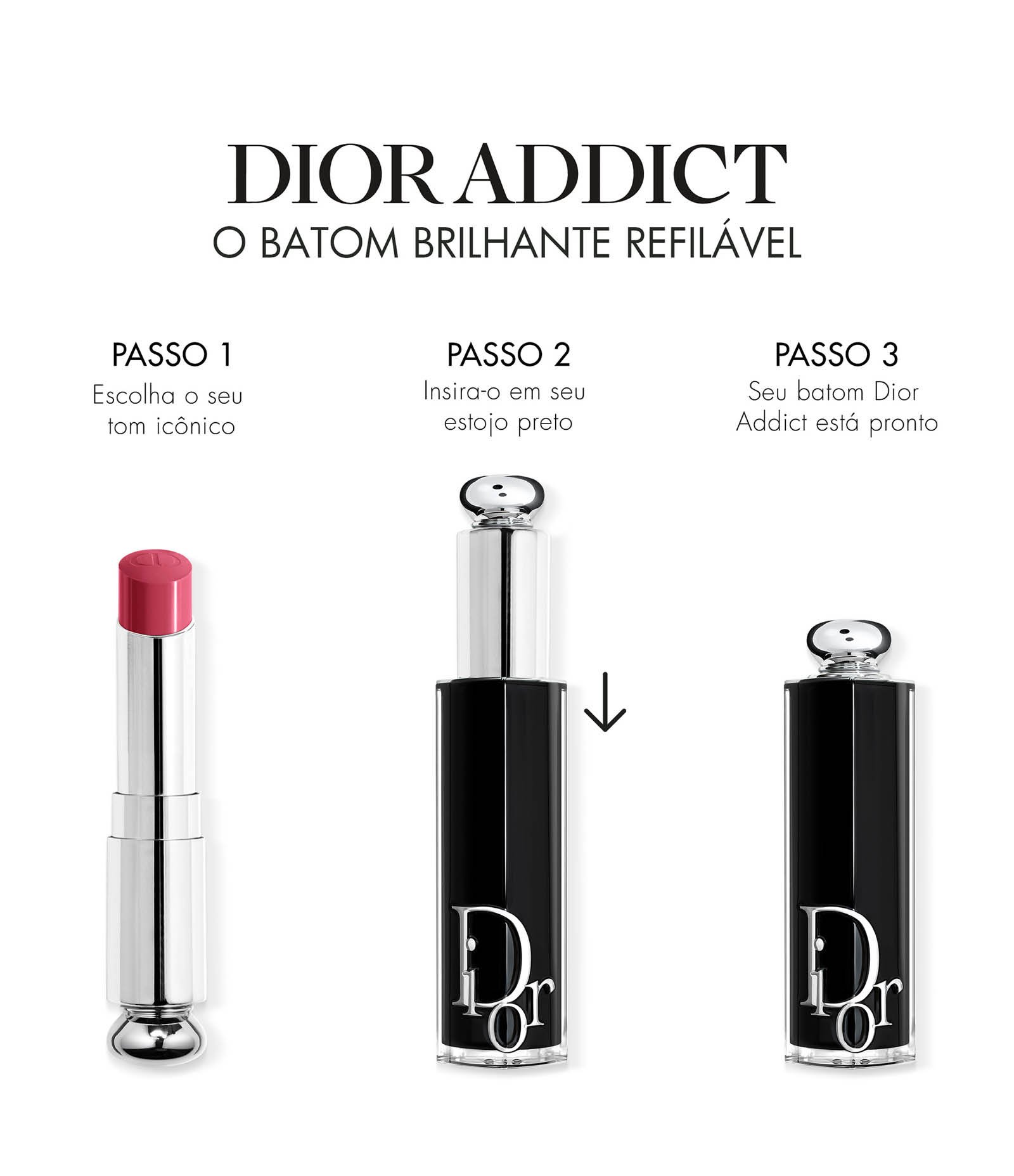 Refil de Batom Dior Addict Lipstick Refill 362 4