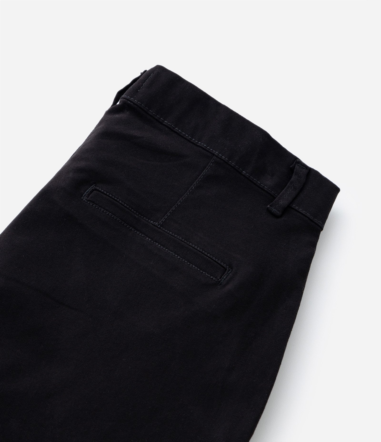 Calça Slim Infantil com Bolsos - Tam 5 a 14 anos Preto 3