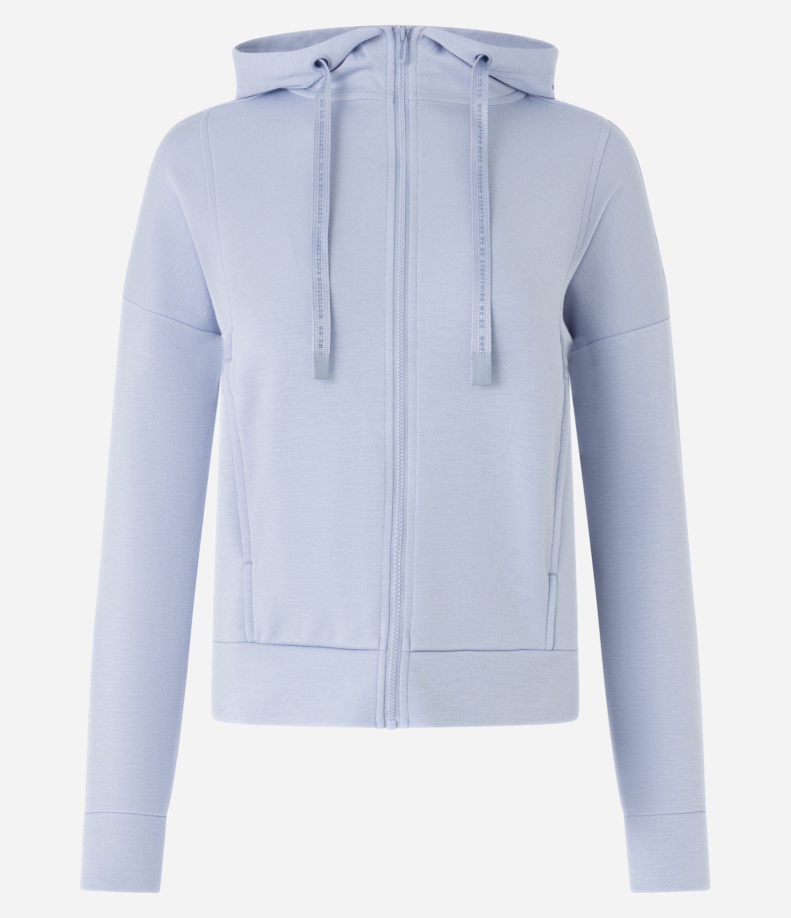 Jaqueta Esportiva com Capuz e Cordão com Lettering Azul 6