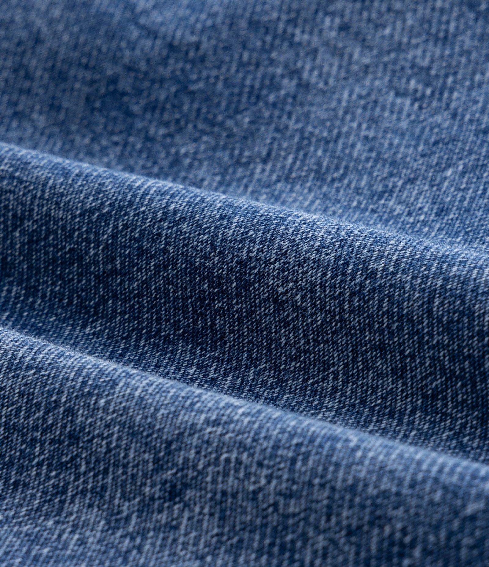 Bermuda Infantil em Jeans com Cós Elástico - Tam 5 a 14 anos Azul Escuro 3