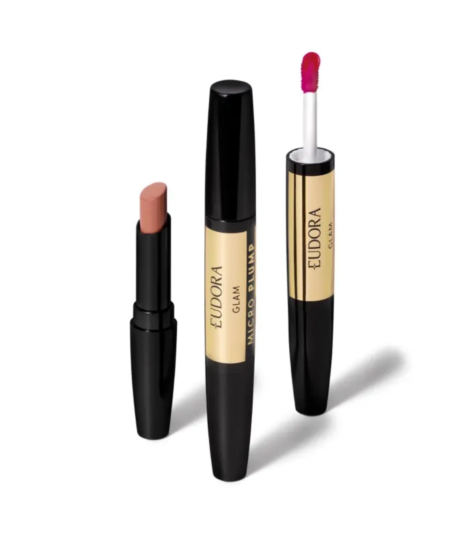 Batom Micro Plump Magnífico Eudora Glam Avelã Magnífico 3