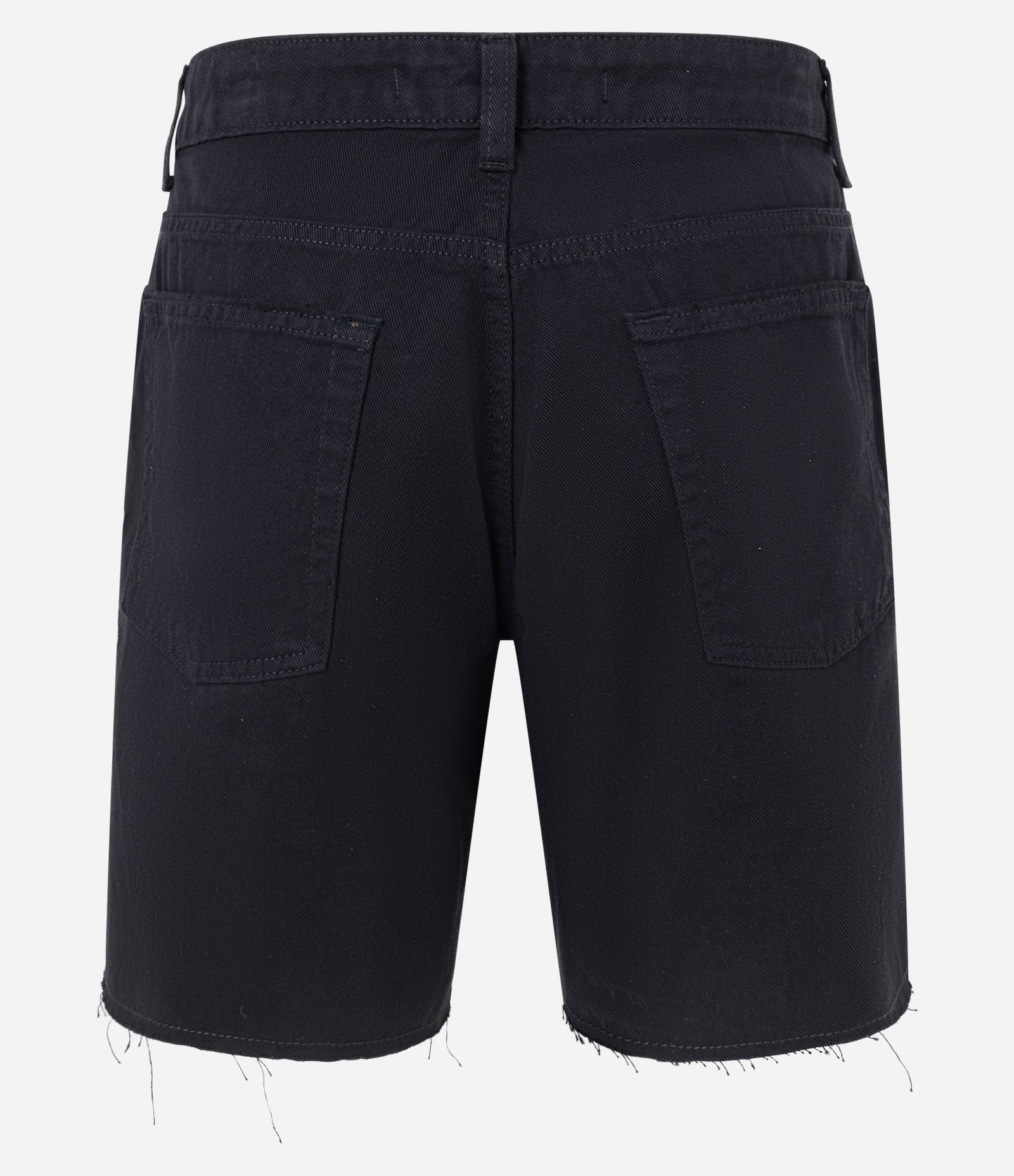 Bermuda Destroyed em Sarja com Barra a Faca Preto 6