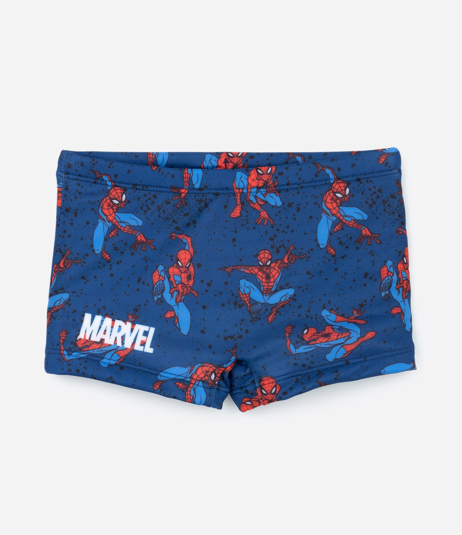 Sunga Boxer Infantil com Proteção UV e Estampa Homem Aranha - Tam 2 a 10 anos Azul 1