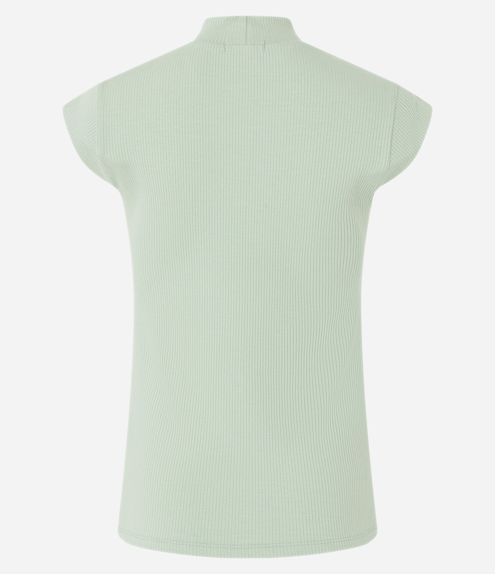 Blusa Ajustada em Ribana com Golinha e Texturas 7