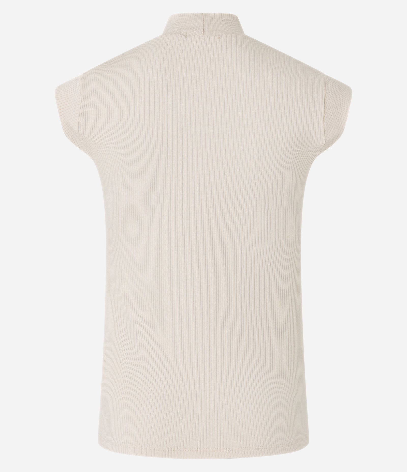 Blusa Ajustada em Ribana com Golinha e Texturas 7