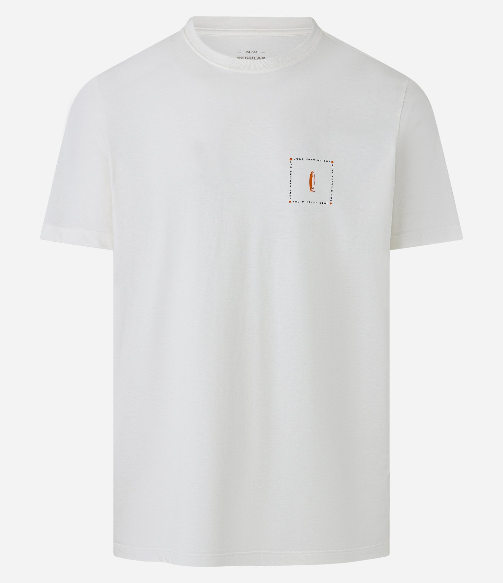 Camiseta Comfort em Algodão com Estampa Photoprint Branco 4