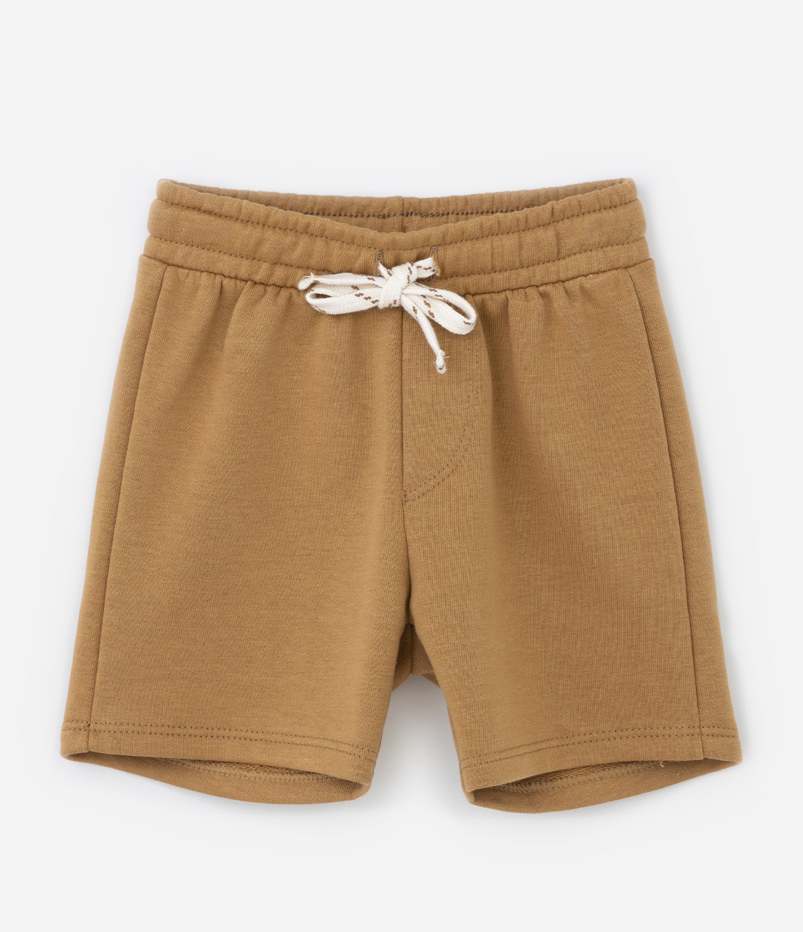 Conjunto Infantil Curto com Listras e Bolsinho - Tam 1 a 5 anos Marinho/Marrom 6