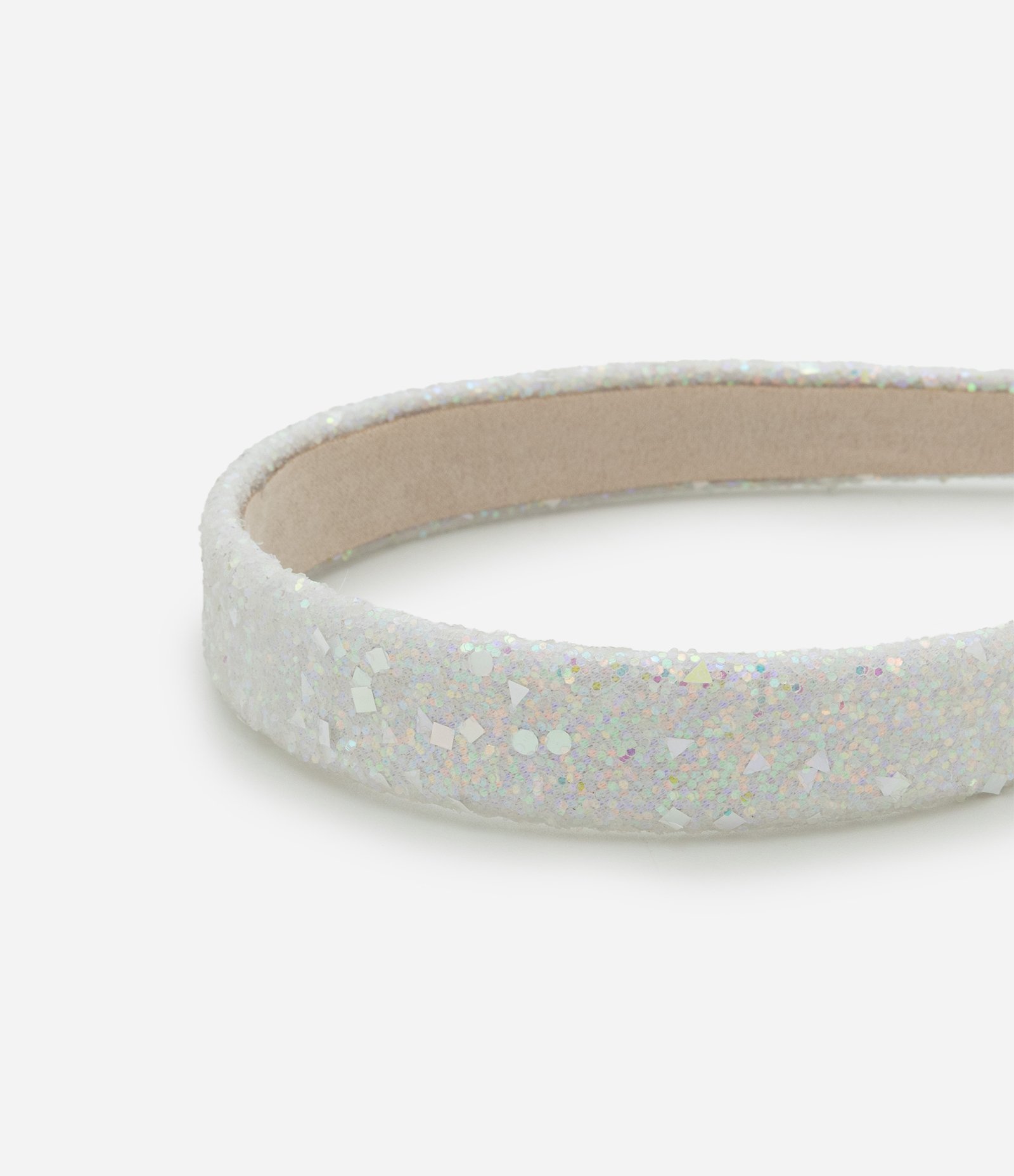 Tiara Infantil com Brilhos - Tam U Prata 2