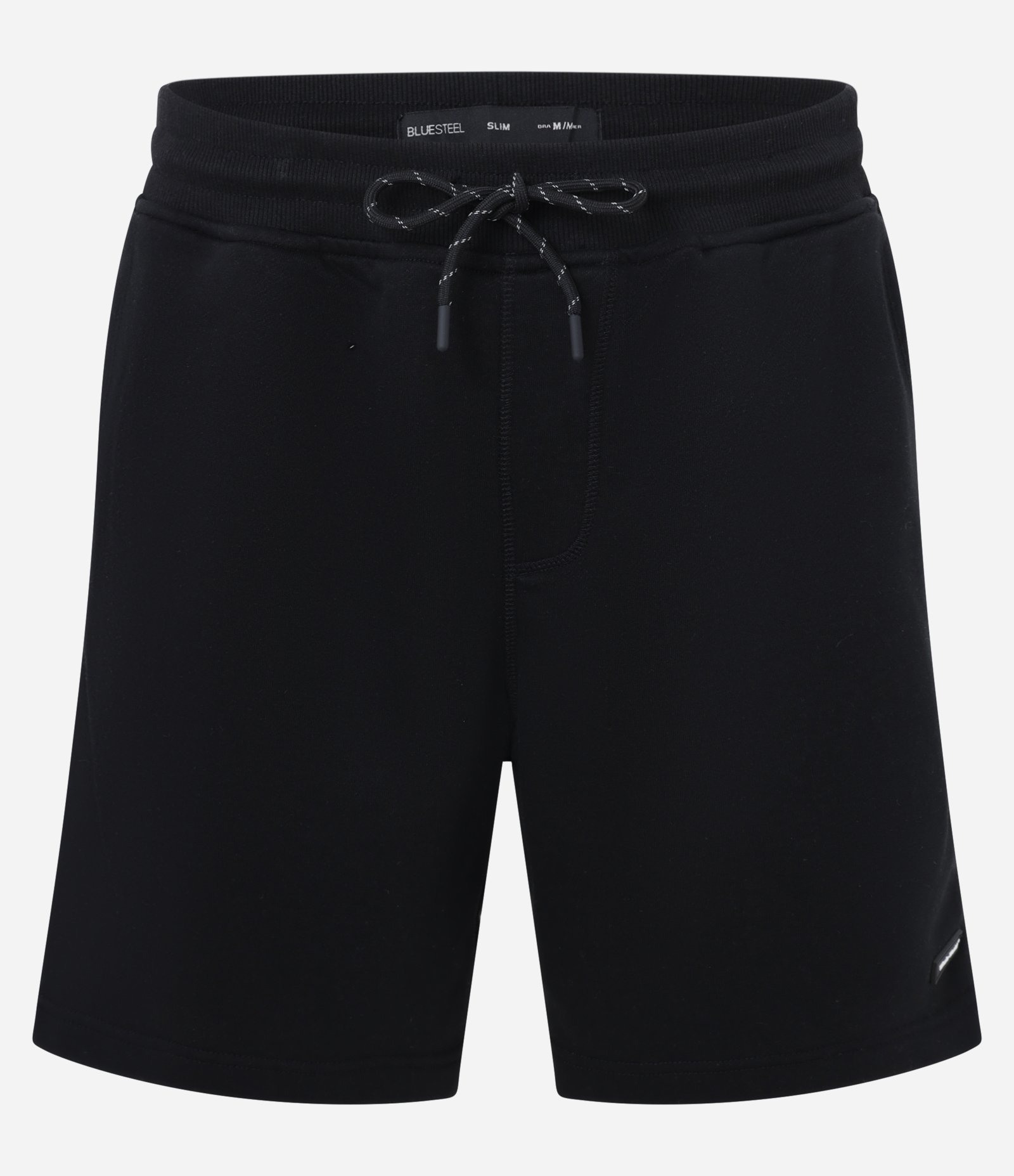 Bermuda Básica em Moletom com Cós Elástico Preto 5