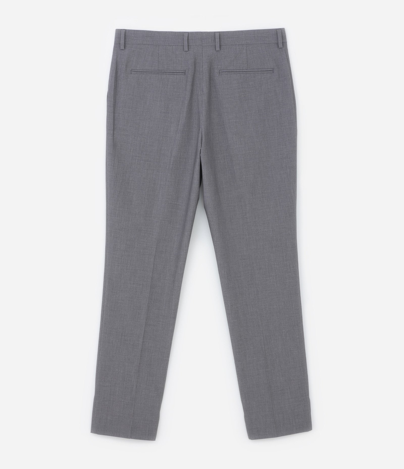 Calça em Alfaiataria com Textura Cinza 6