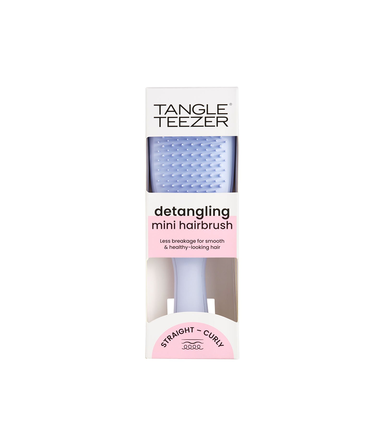 Mini Escova de Cabelo Desembaraçadora Ultimate Detangler Digital Lavender Tangle Teezer Lavanda 4