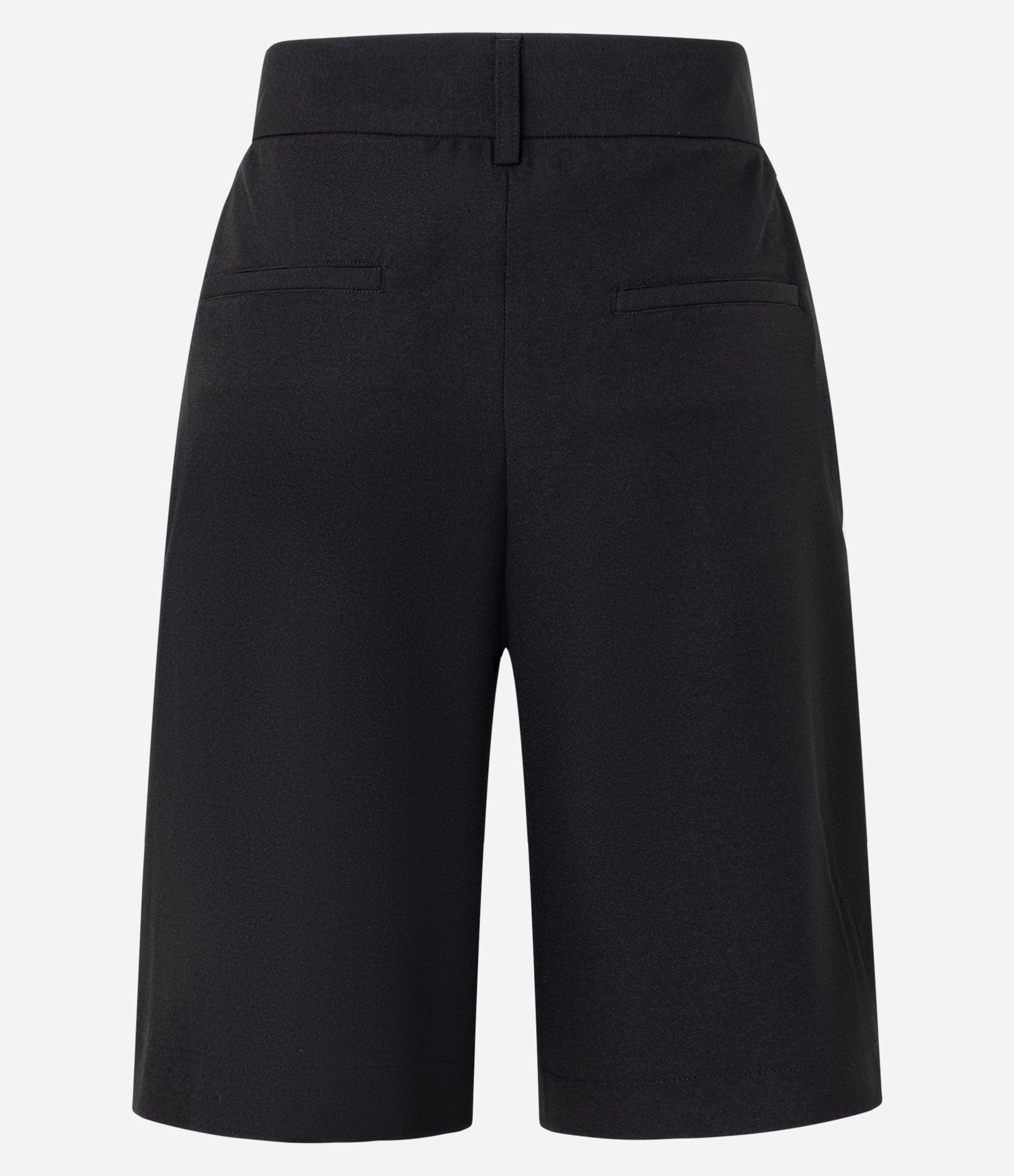 Bermuda Reta Alfaiatada com Botões nas Laterais Preto 6