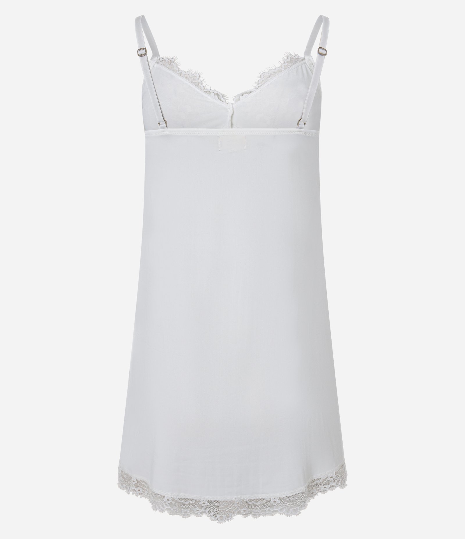 Camisola de Alça em Microfibra com Renda no Busto 6