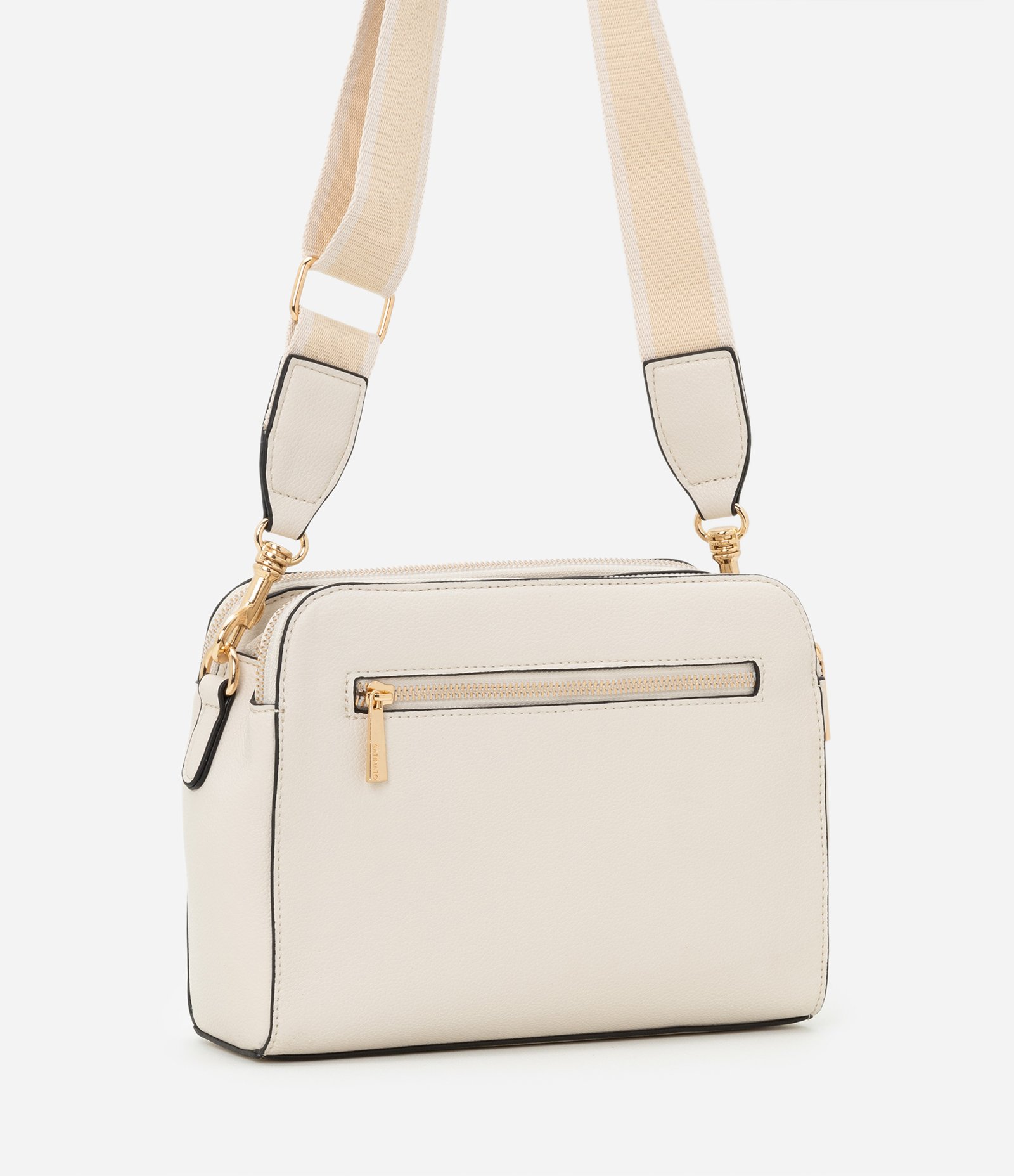 Bolsa Transversal Média em PU com Alça Gorgorão 3