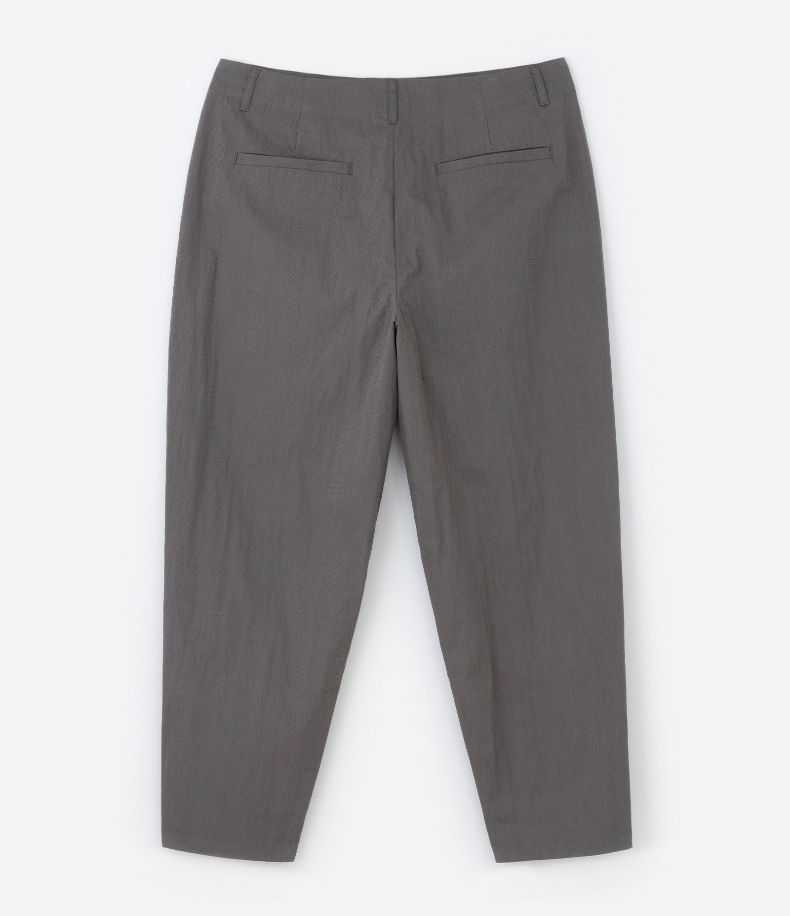 Calça Ballon em Sarja com Textura Cinza 7