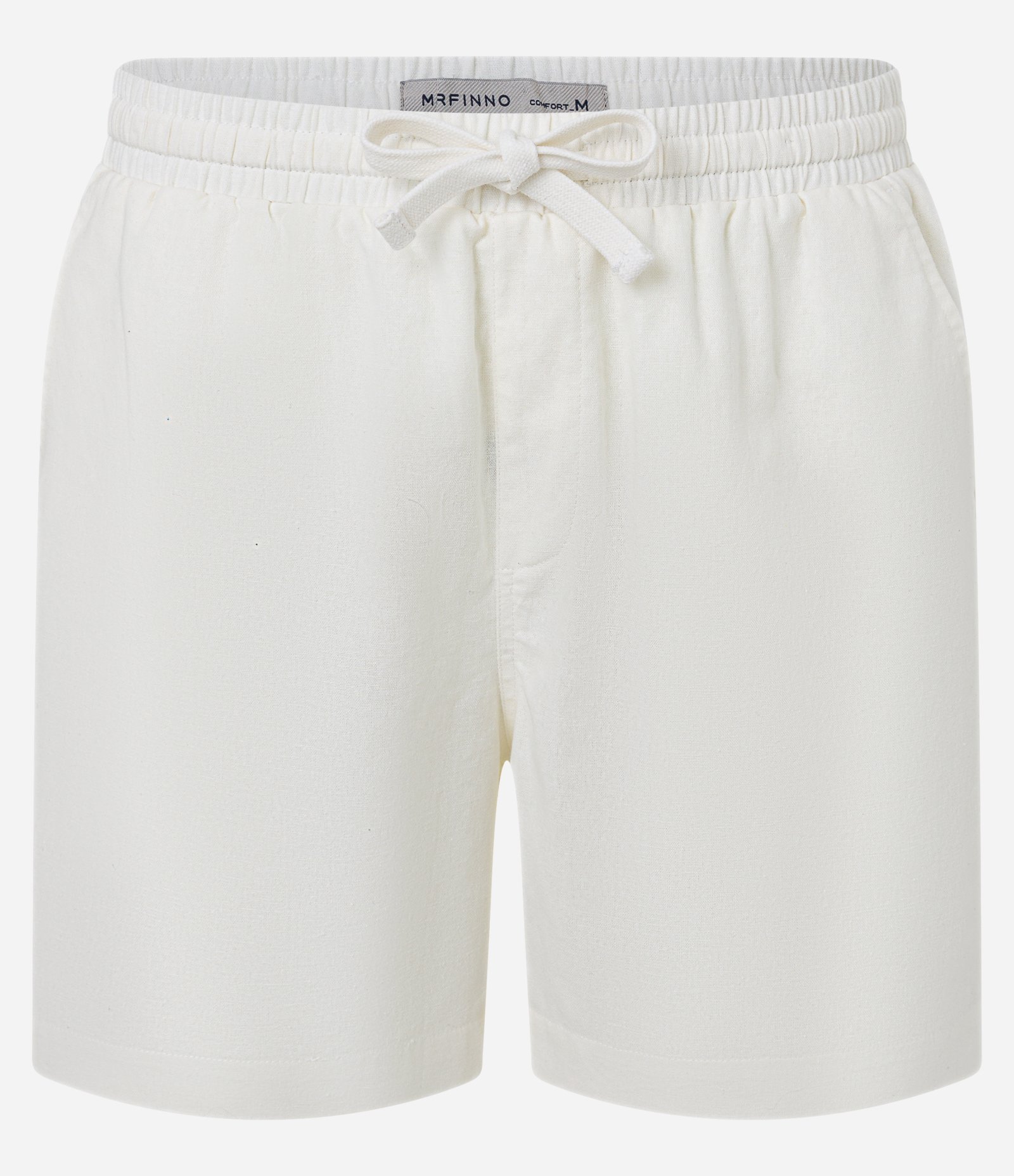 Bermuda em Algodão com Linho e Cós Elástico 6