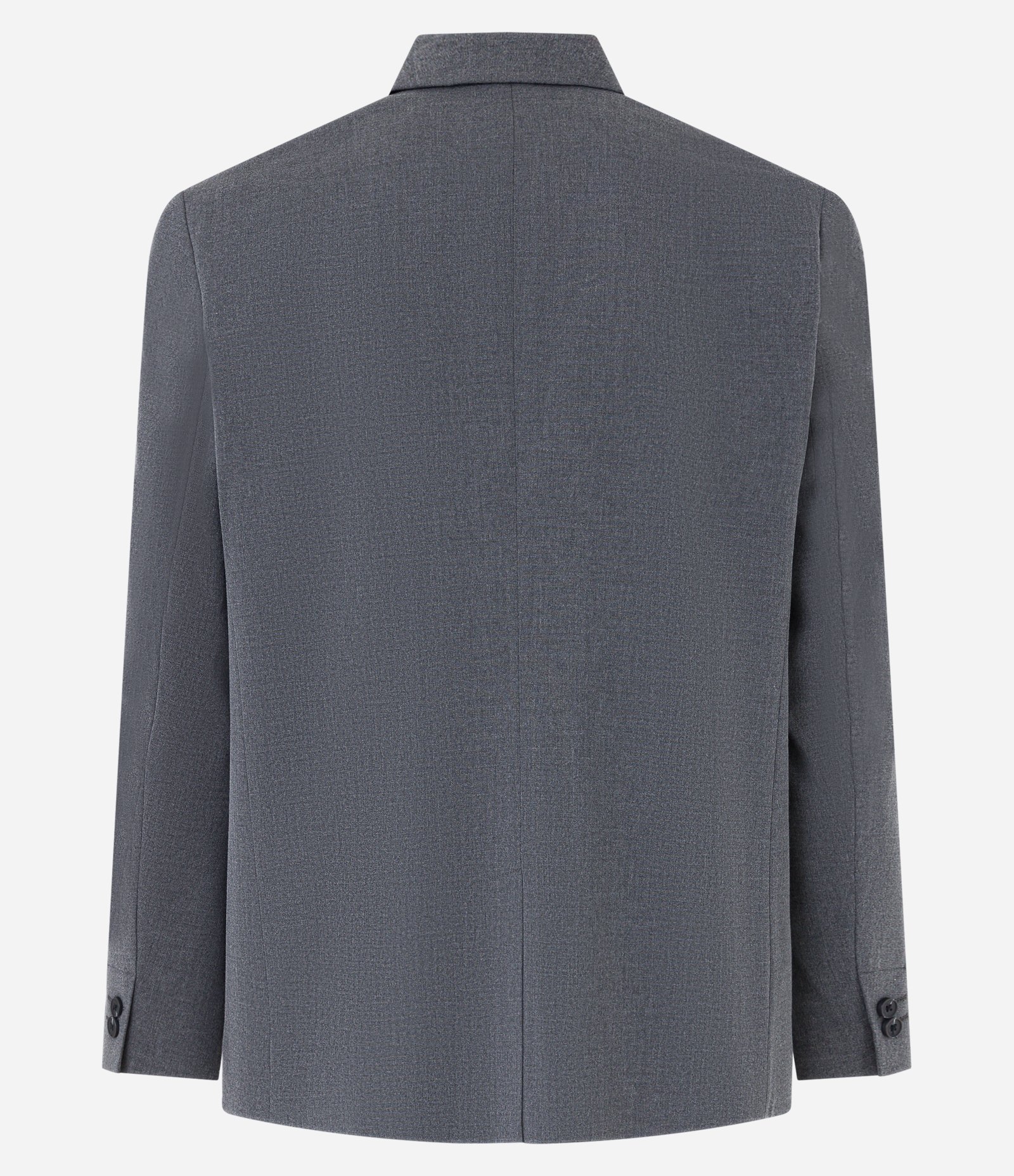 Blazer Boxy Alfaiataria com Abotoamento Duplo Cinza 8
