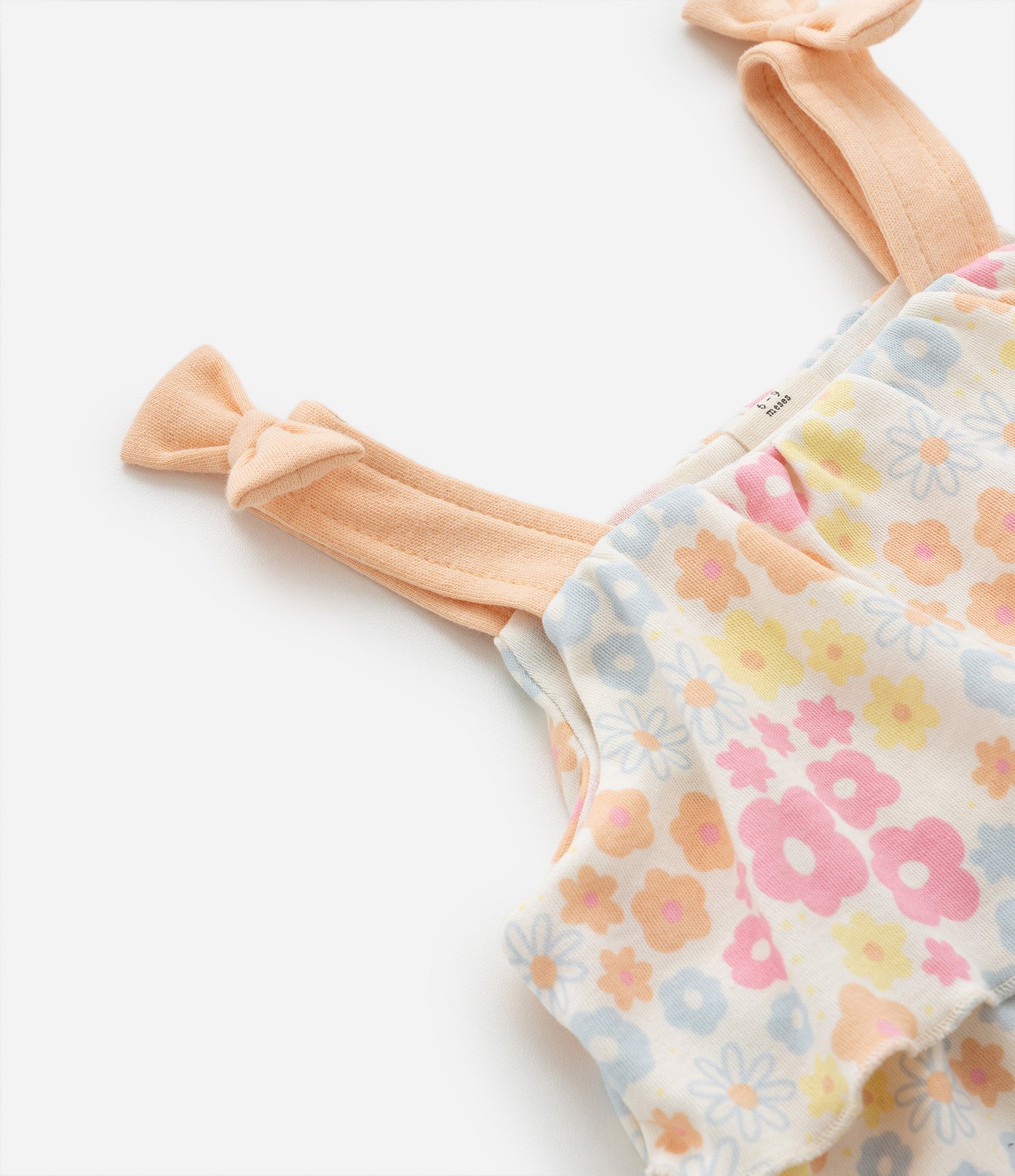 Conjunto Infantil com Estampa Floral - Tam 0 a 18 meses Multicores 4